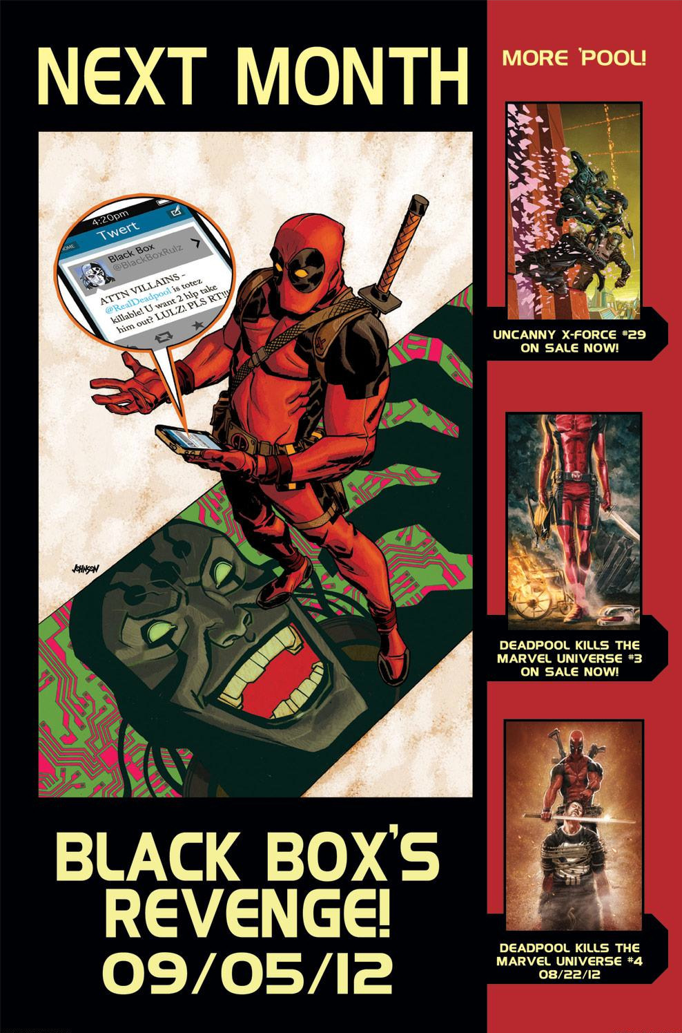 Read online Deadpool (2008) comic -  Issue #59 - 21