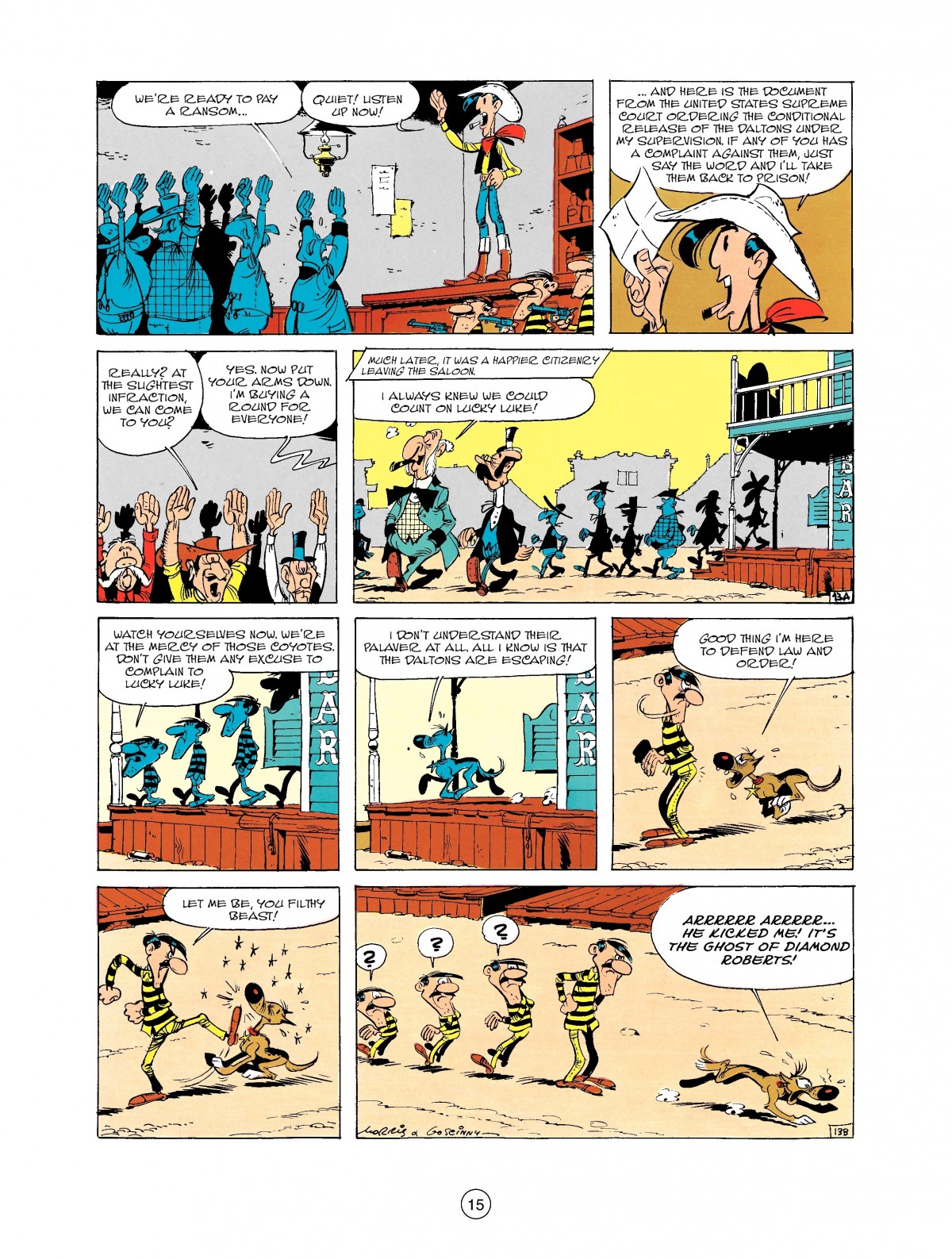 Read online A Lucky Luke Adventure comic -  Issue #36 - 15