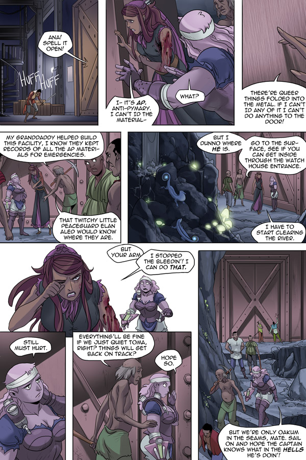 Read online Unsounded comic -  Issue #10 - 12