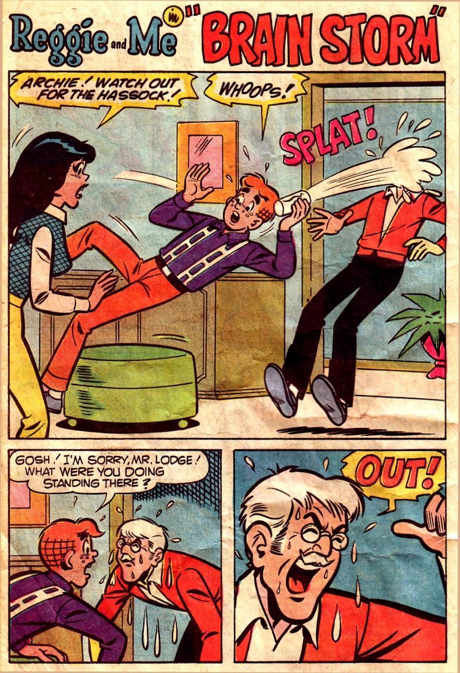 Read online Reggie and Me (1966) comic -  Issue #98 - 20