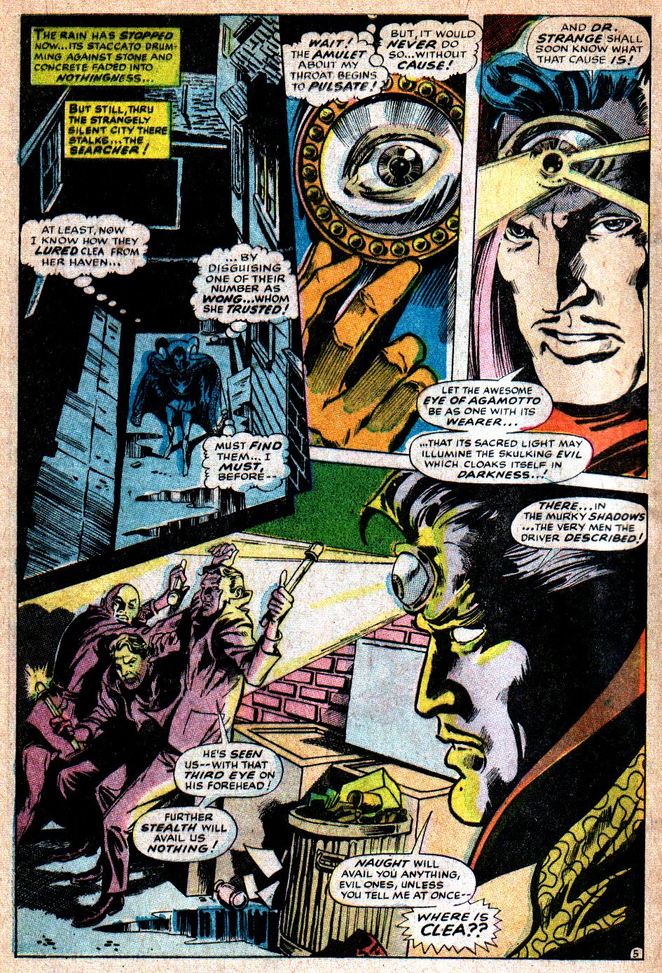 Read online Marvel Masterworks: Doctor Strange comic -  Issue # TPB 3 - 155