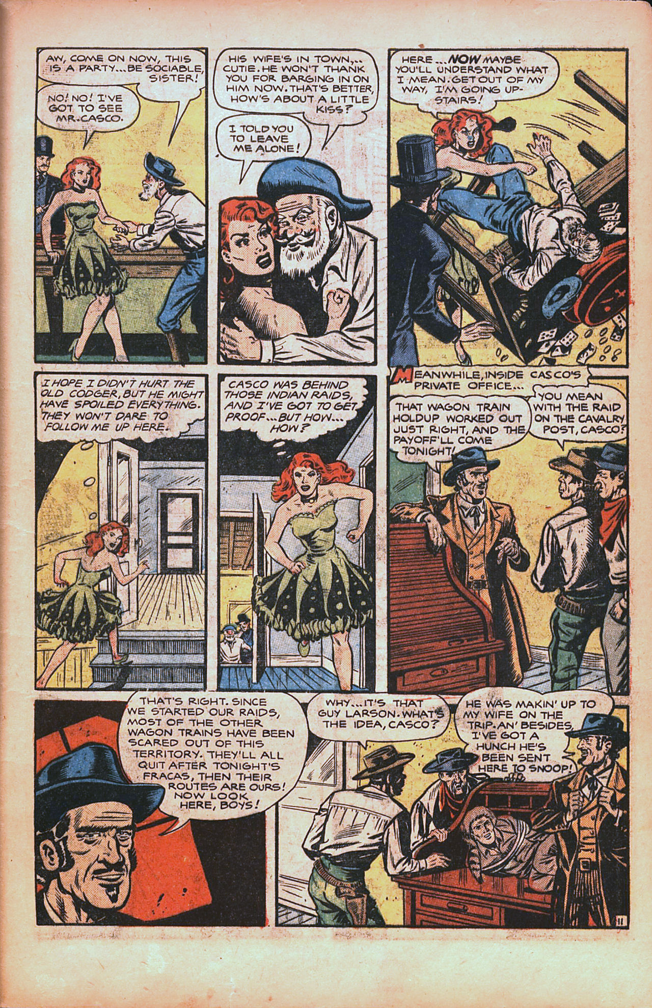 Read online Pioneer West Romances comic -  Issue #3 - 13