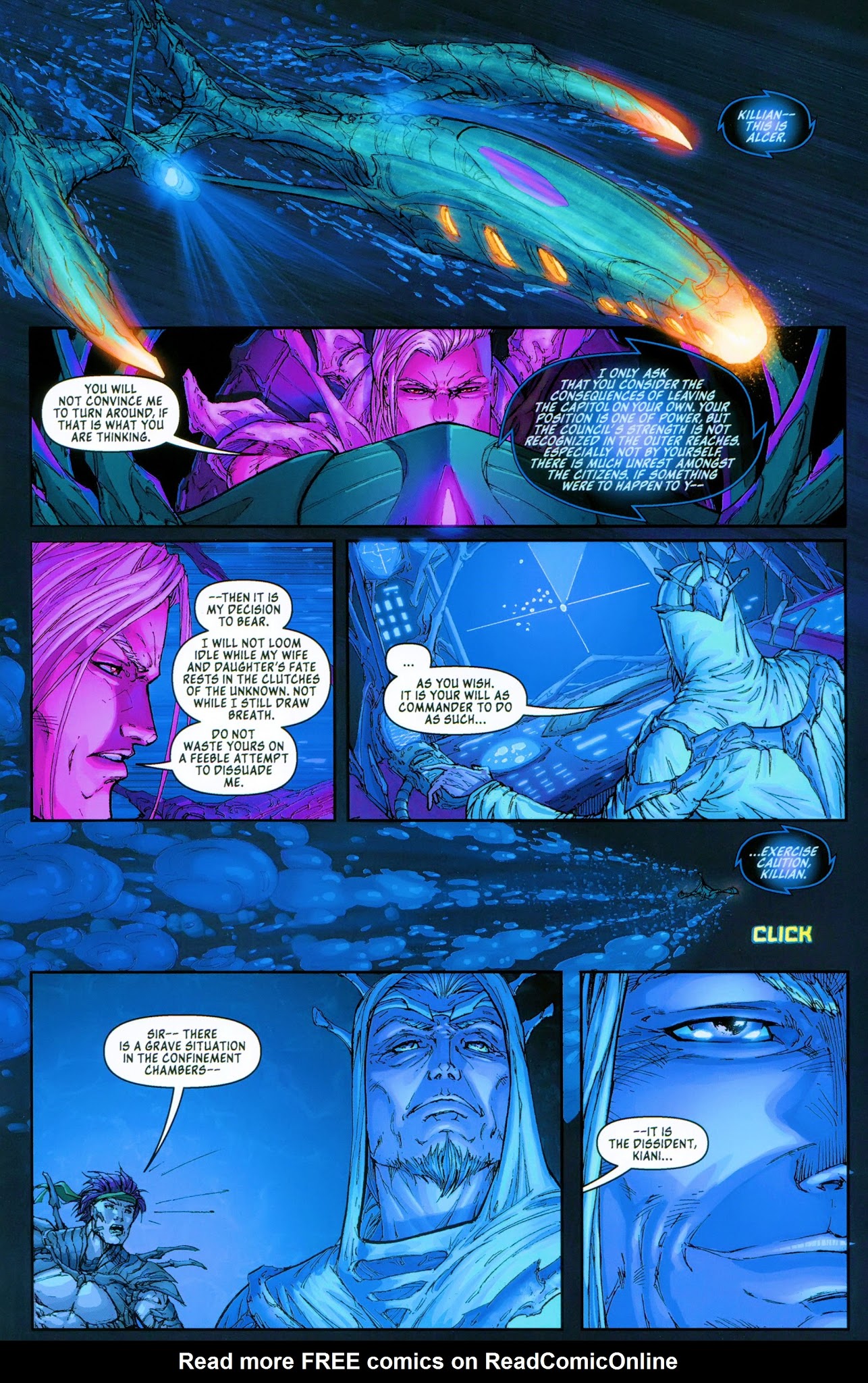 Read online Michael Turner's Fathom: The Elite Saga comic -  Issue #1 - 22