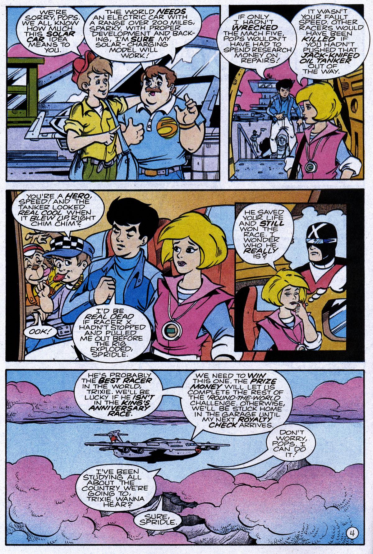 Read online The New Adventures of Speed Racer comic -  Issue #1 - 6