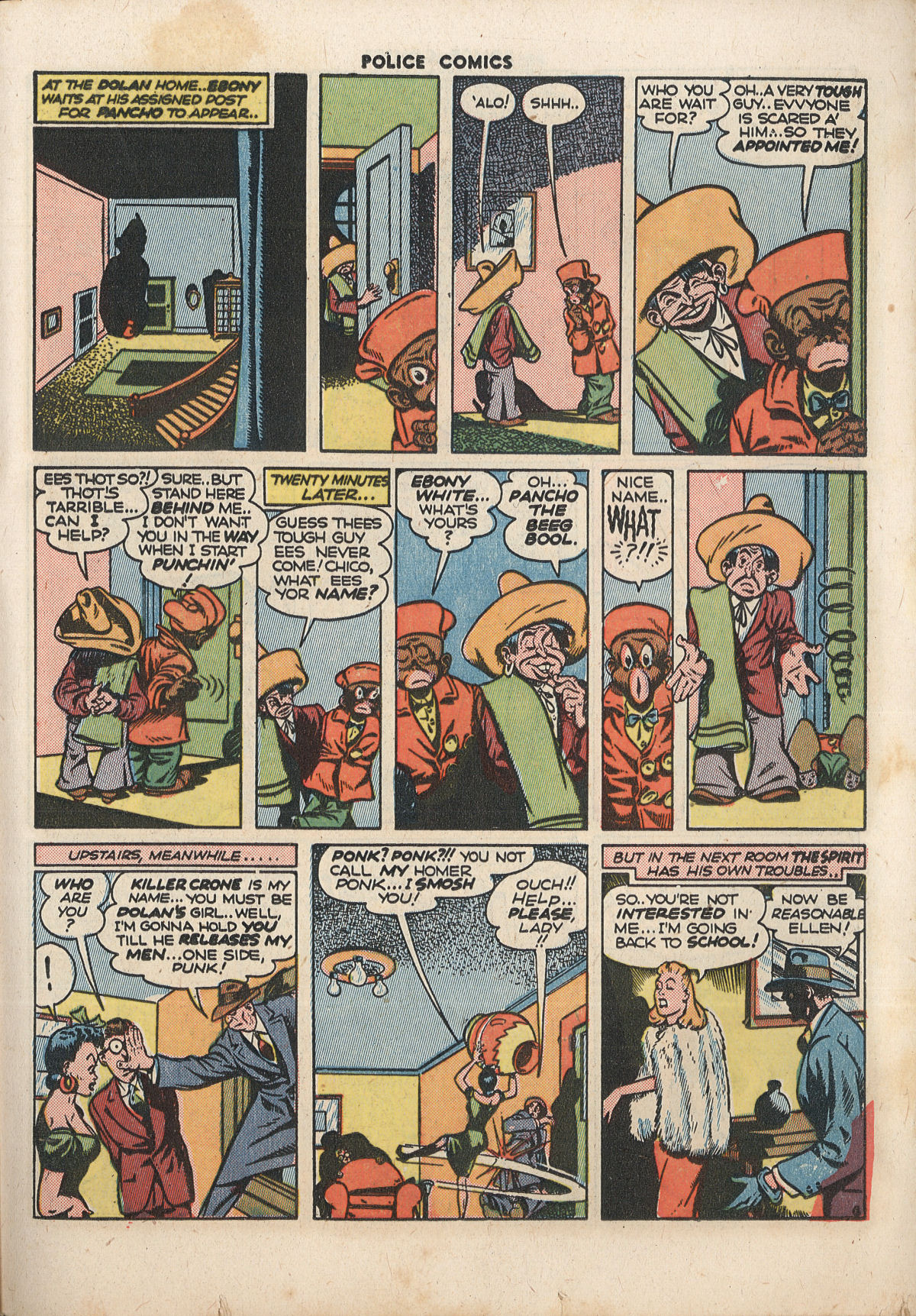 Read online Police Comics comic -  Issue #39 - 36