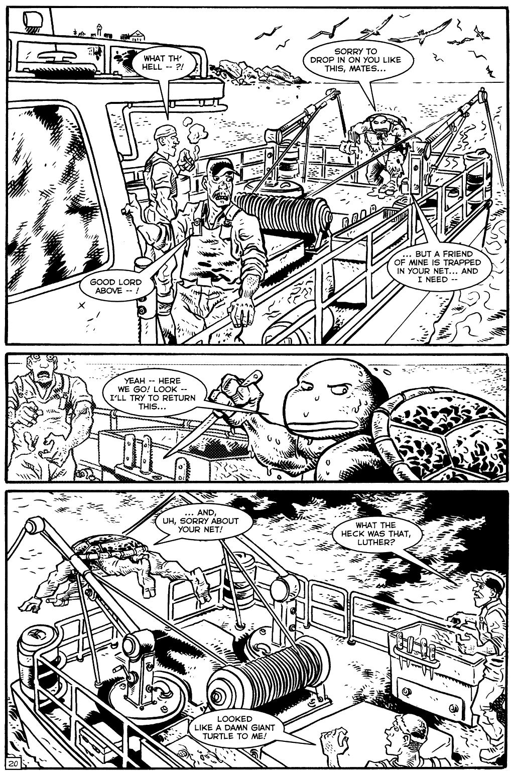 Read online TMNT: Teenage Mutant Ninja Turtles comic -  Issue #18 - 22