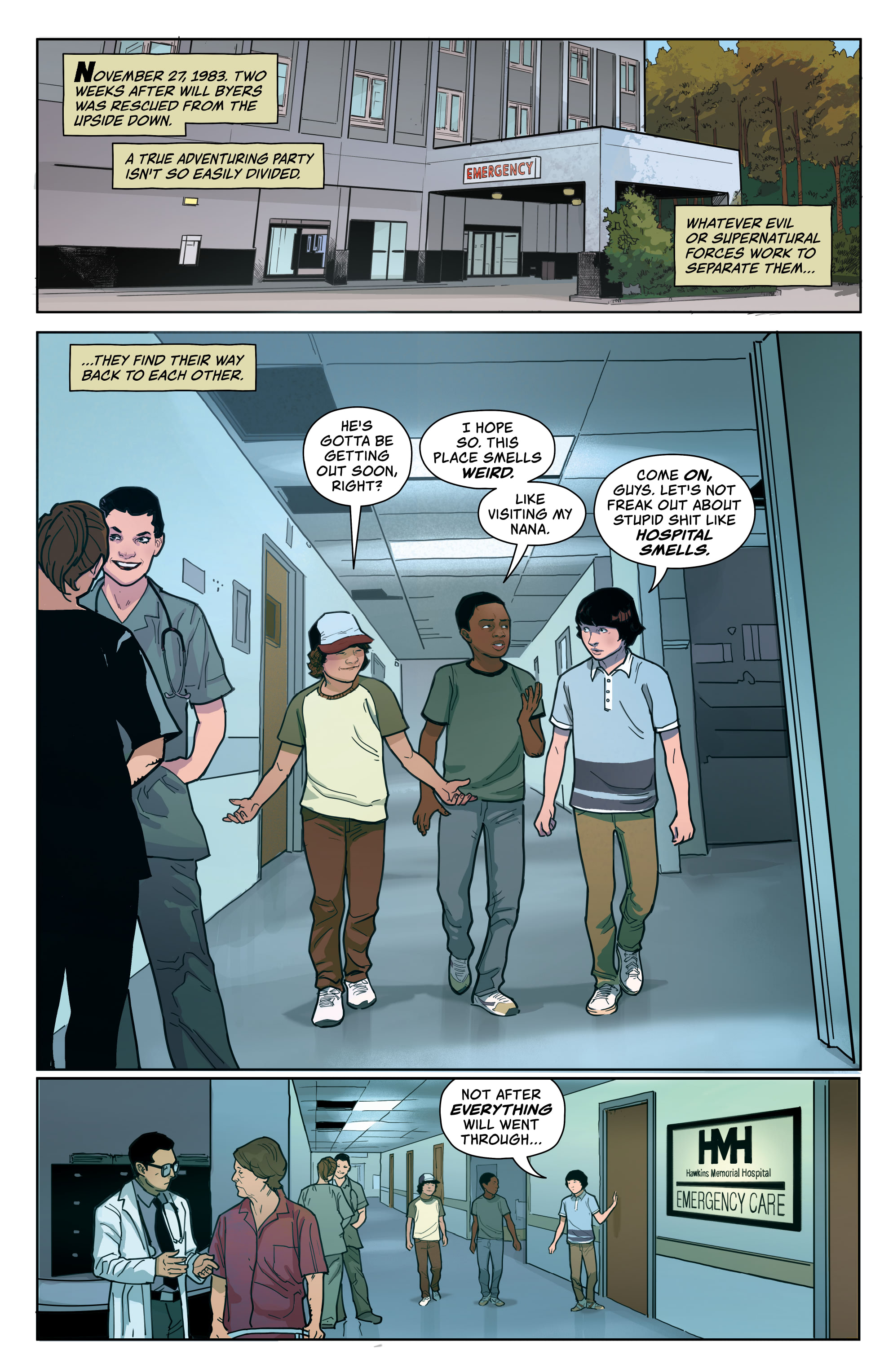 Read online Stranger Things and Dungeons & Dragons comic -  Issue #2 - 3