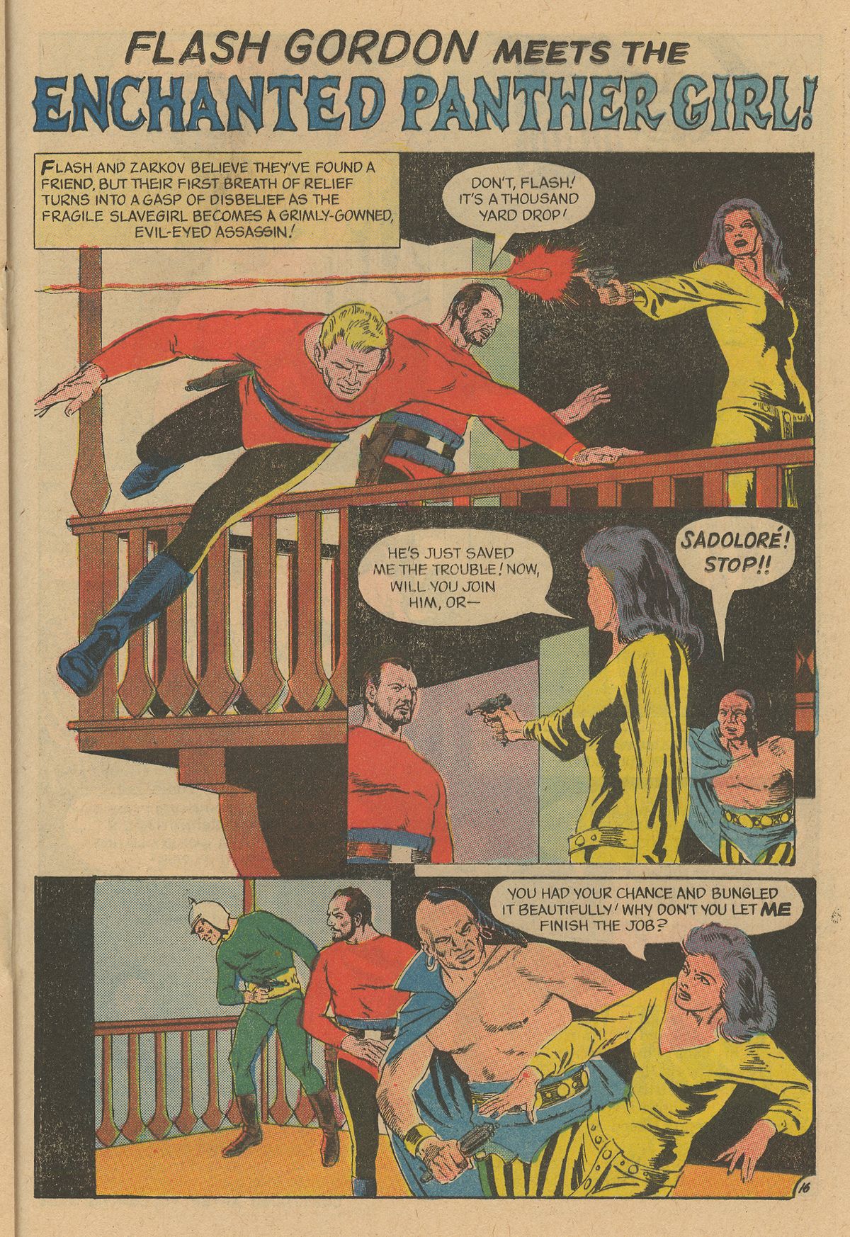 Read online Flash Gordon (1969) comic -  Issue #12 - 21