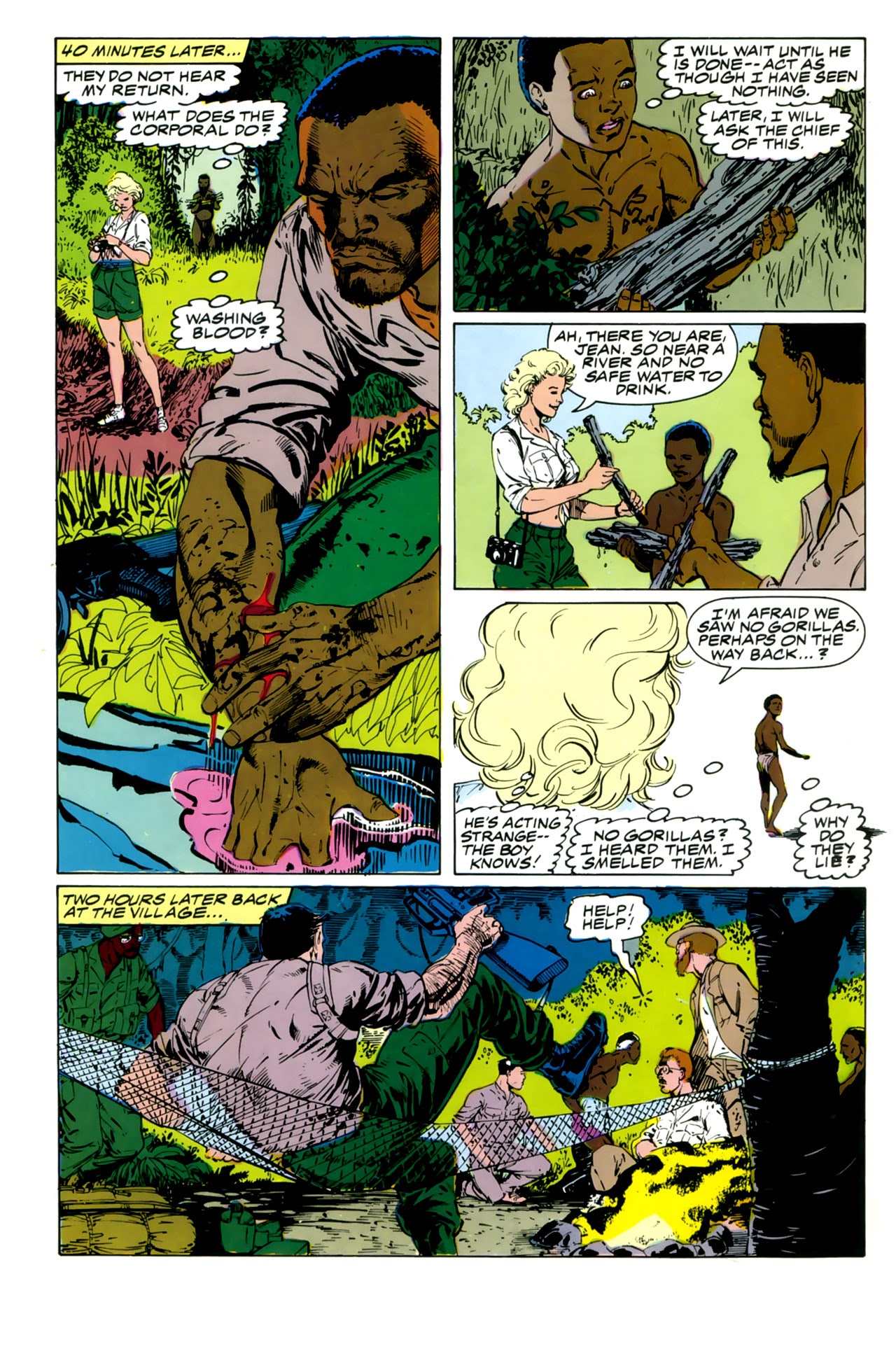 Read online The Punisher and Wolverine in African Saga comic -  Issue # Full - 19