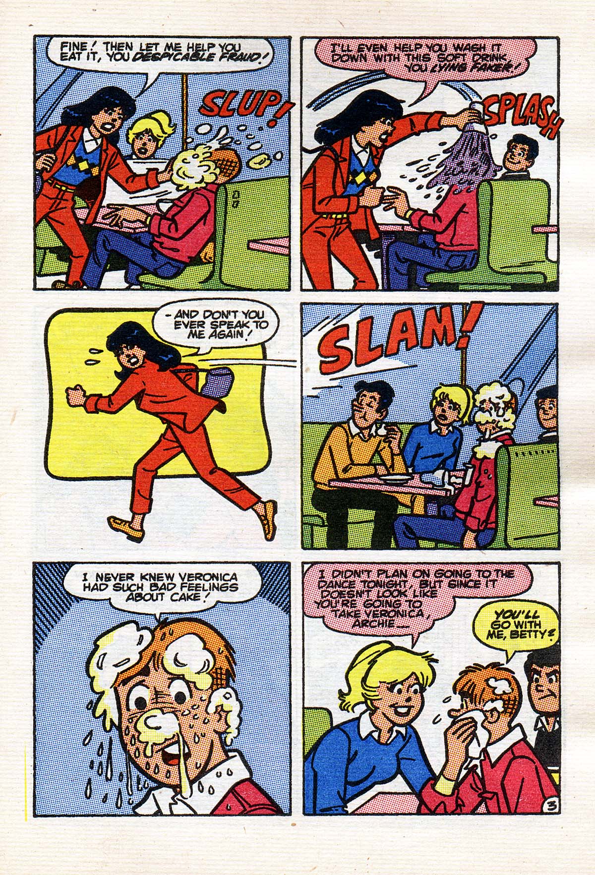 Read online Betty and Veronica Digest Magazine comic -  Issue #42 - 124