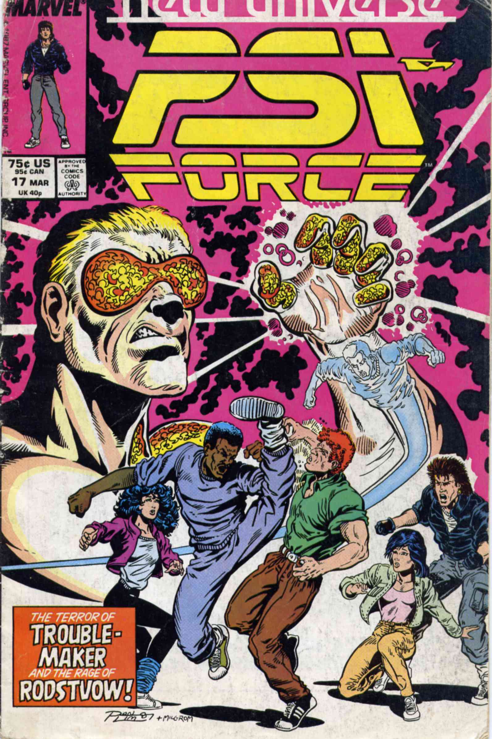 Read online Psi-Force comic -  Issue #17 - 1