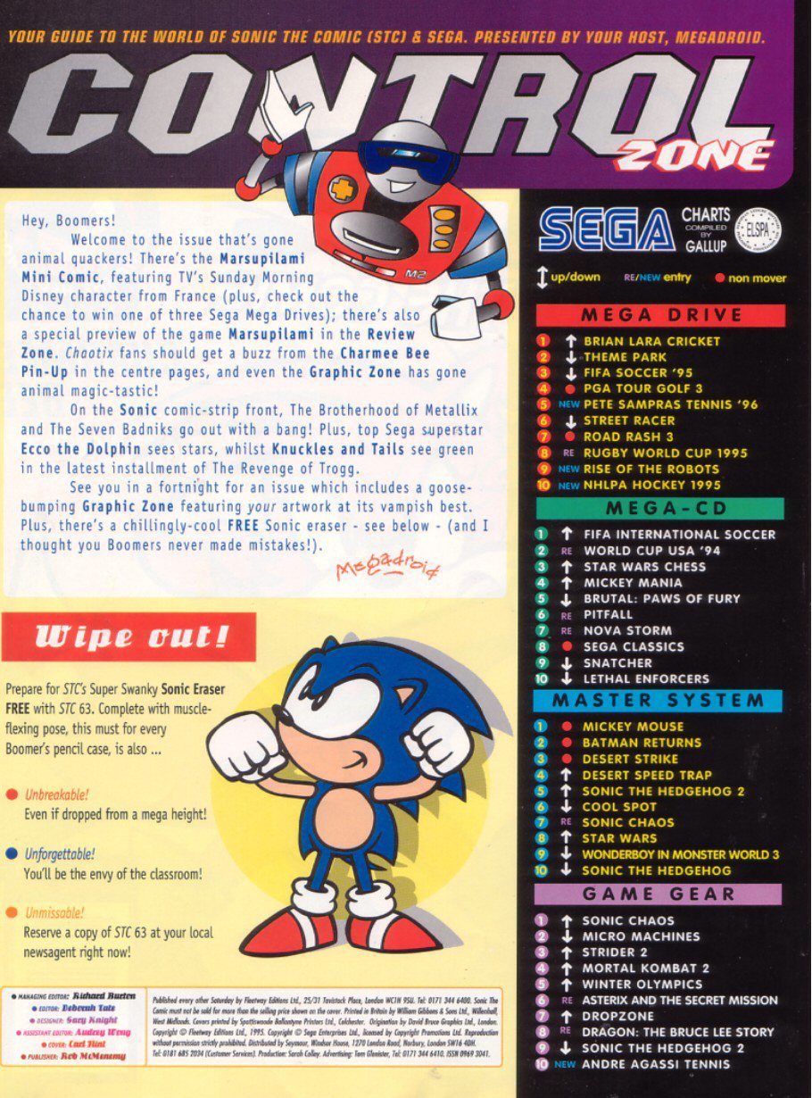 Read online Sonic the Comic comic -  Issue #62 - 2