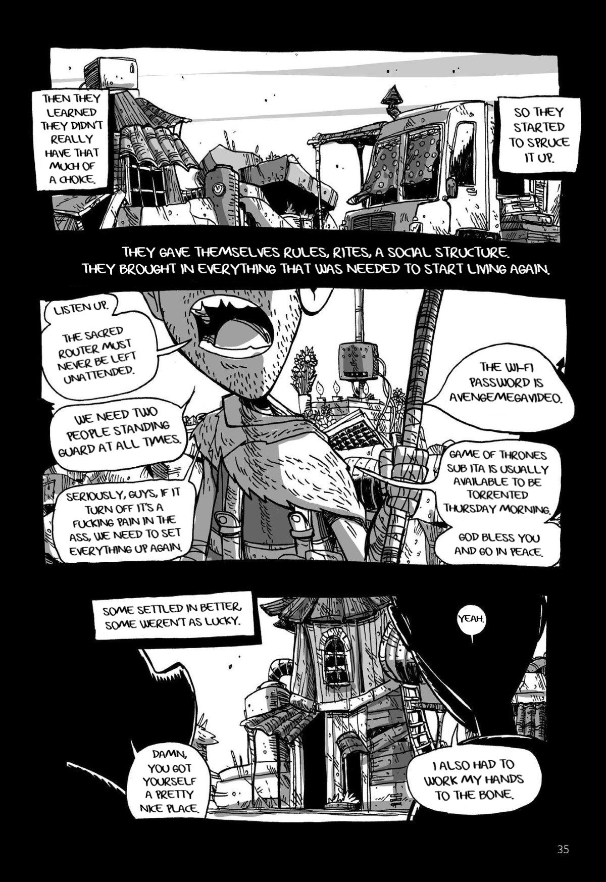 Read online Macerie Prime comic -  Issue # TPB (Part 1) - 36