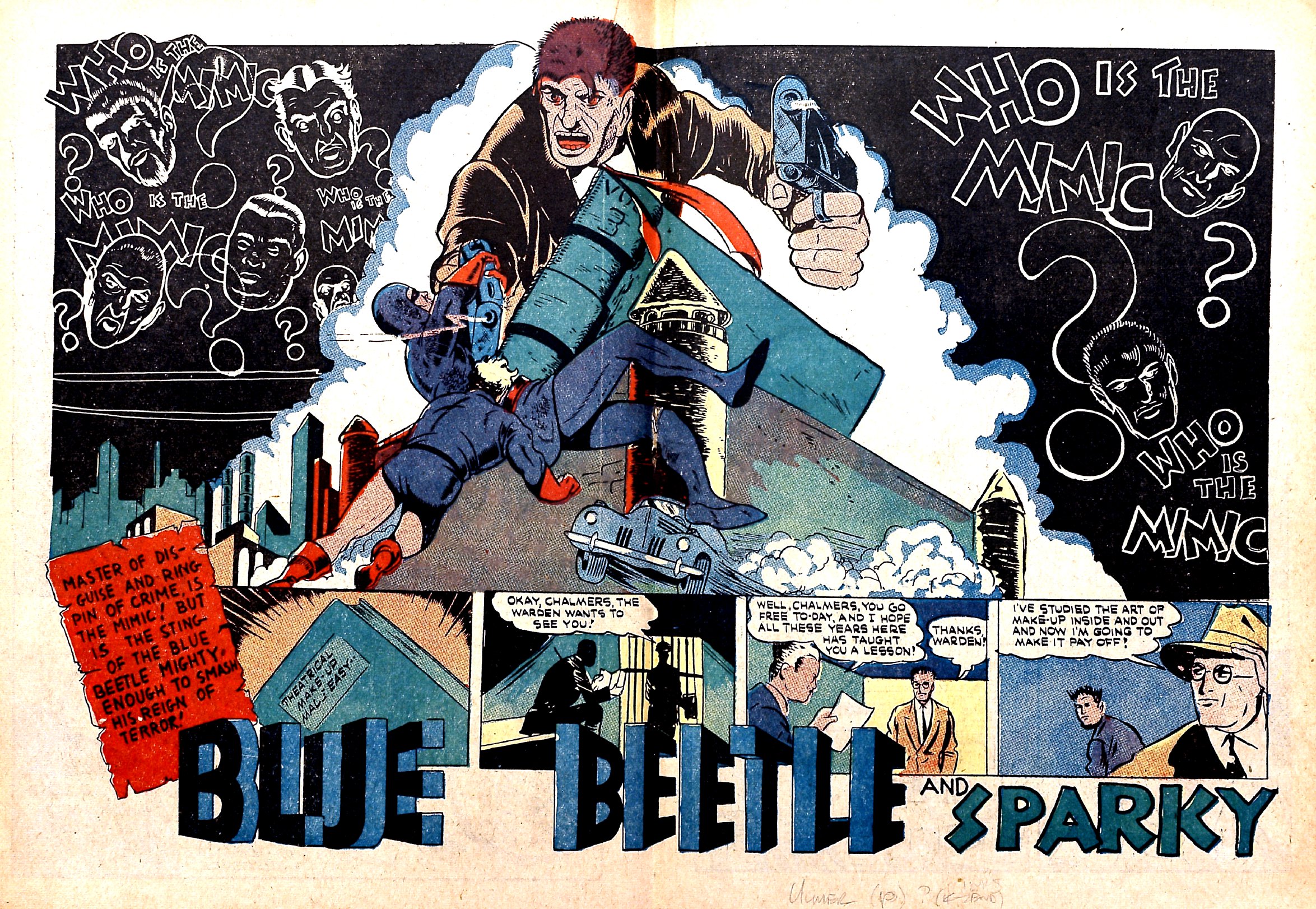 Read online The Blue Beetle comic -  Issue #17 - 70
