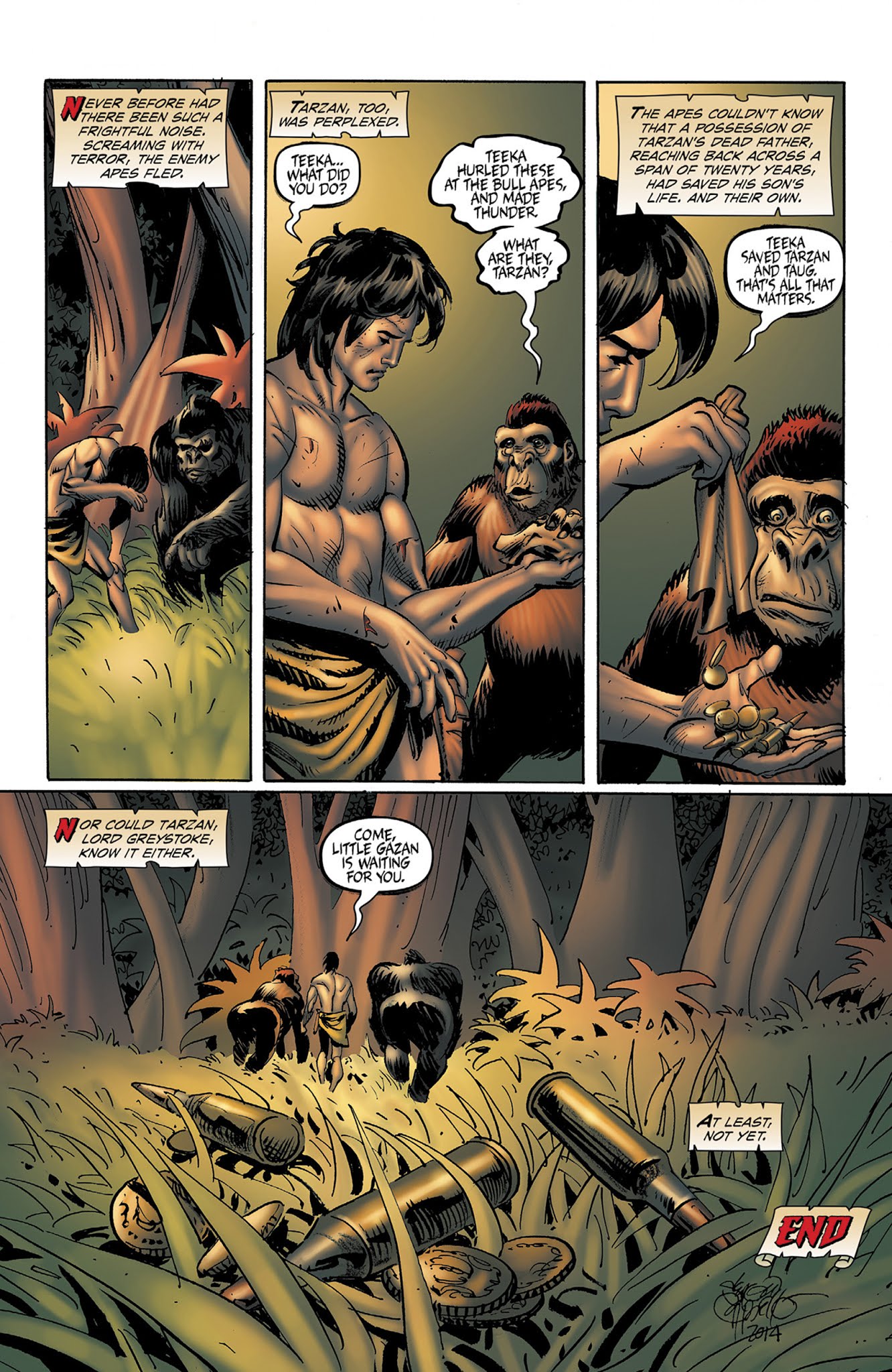 Read online Edgar Rice Burroughs' Jungle Tales of Tarzan comic -  Issue # TPB (Part 2) - 26