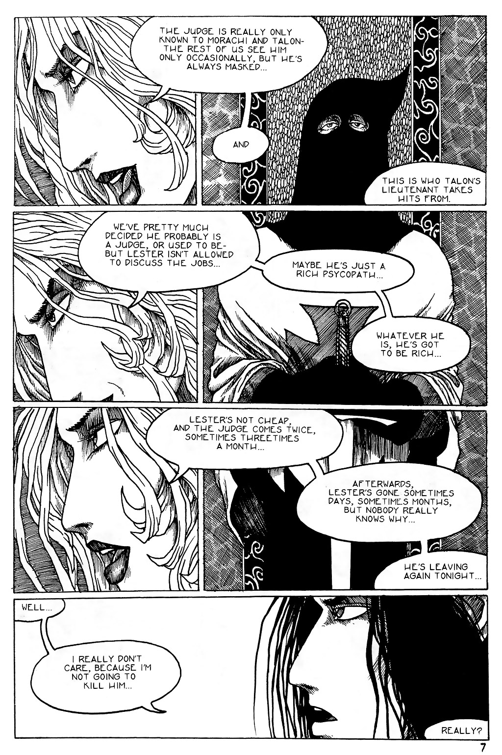 Read online Poison Elves (1995) comic -  Issue #7 - 9