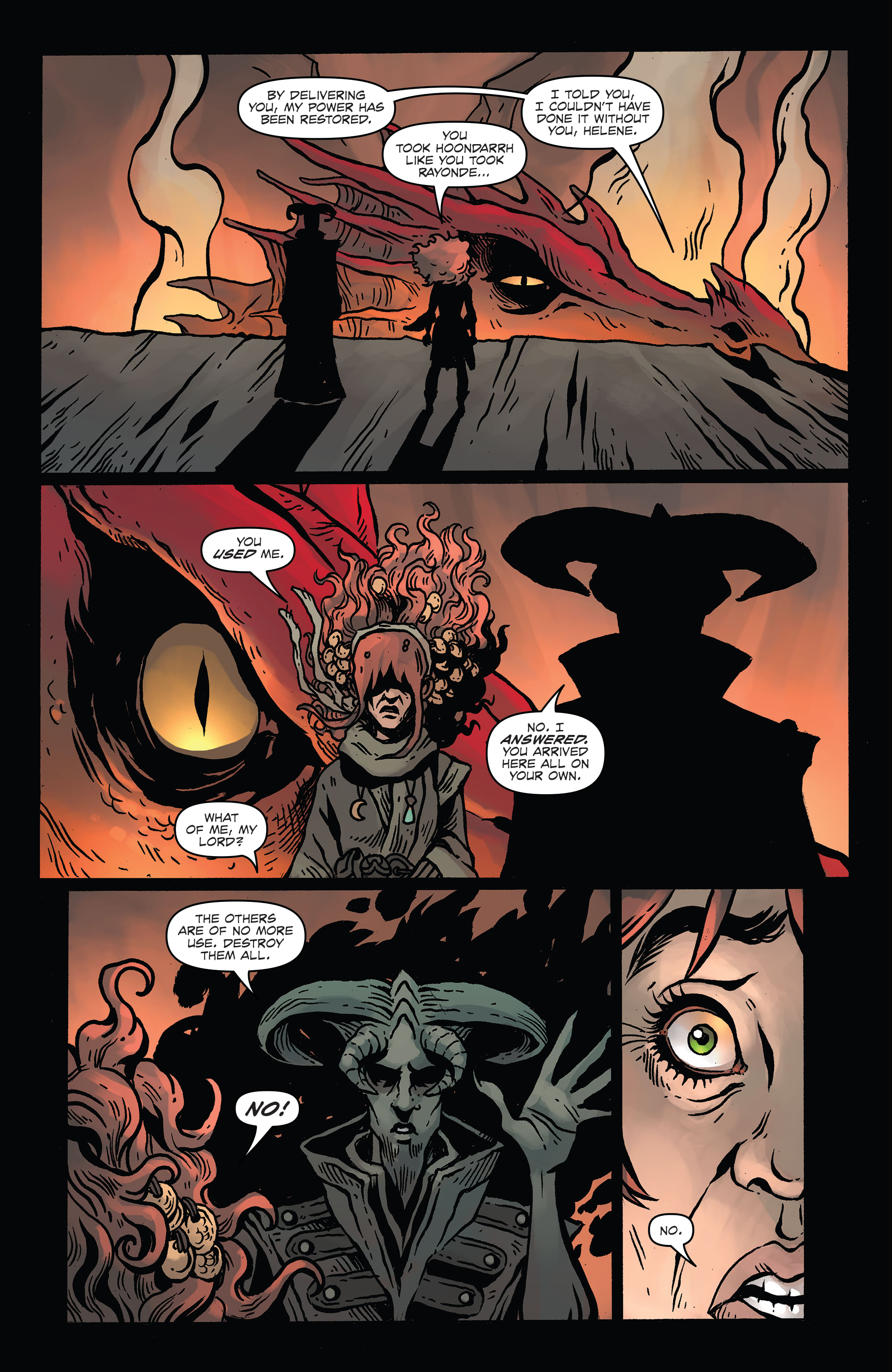 Read online Dungeon & Dragons: A Darkened Wish comic -  Issue #5 - 14