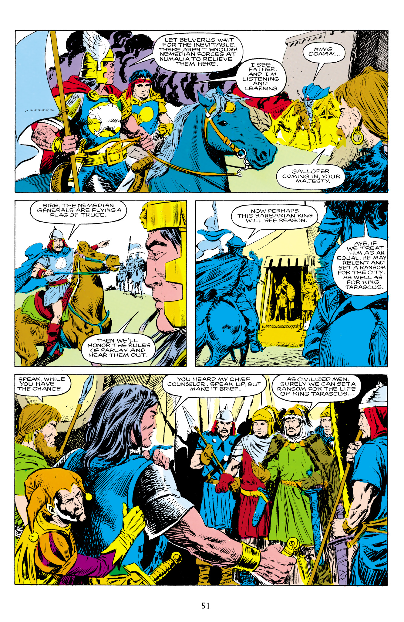 Read online The Chronicles of King Conan comic -  Issue # TPB 8 (Part 1) - 50