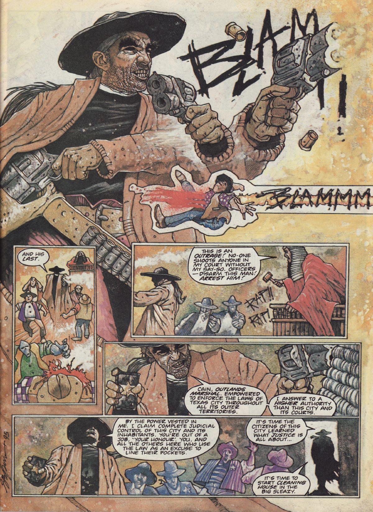 Read online Judge Dredd Megazine (vol. 3) comic -  Issue #18 - 45