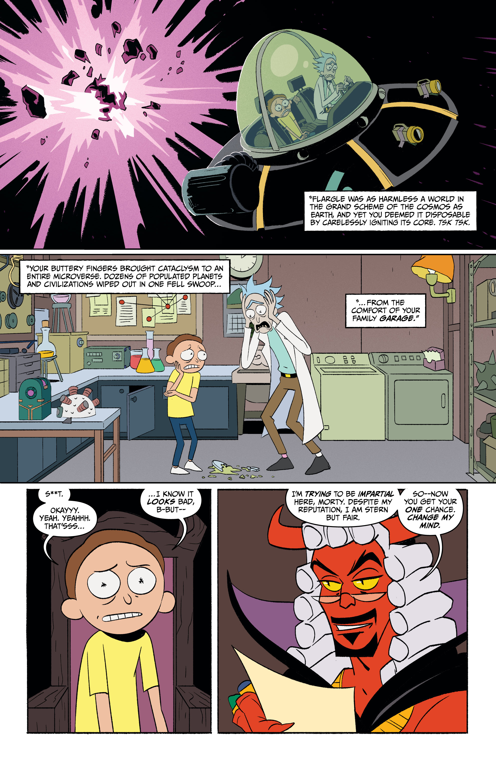 Read online Rick and Morty: Go to Hell comic -  Issue # _TPB - 107