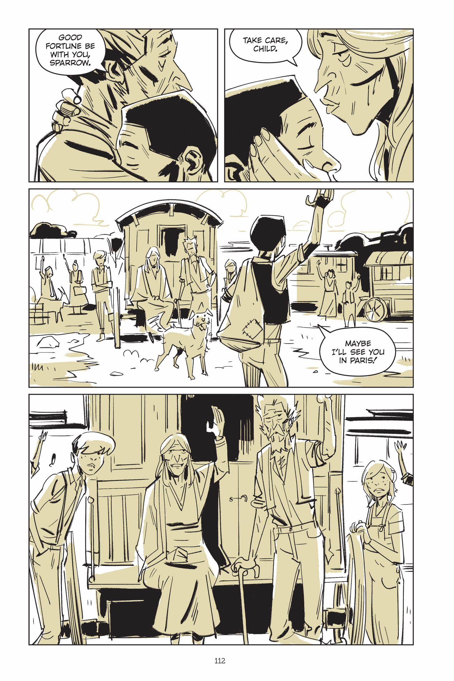 Read online Now Let Me Fly: A Portrait of Eugene Bullard comic -  Issue # TPB (Part 2) - 17