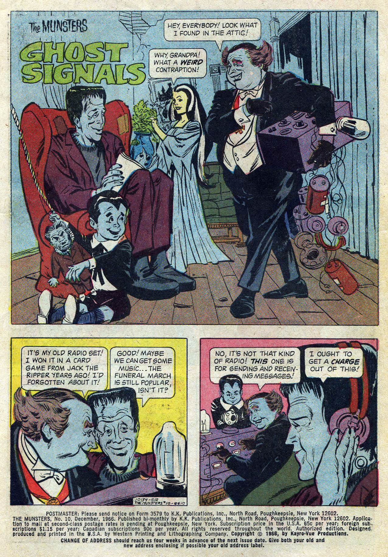 Read online The Munsters comic -  Issue #10 - 3