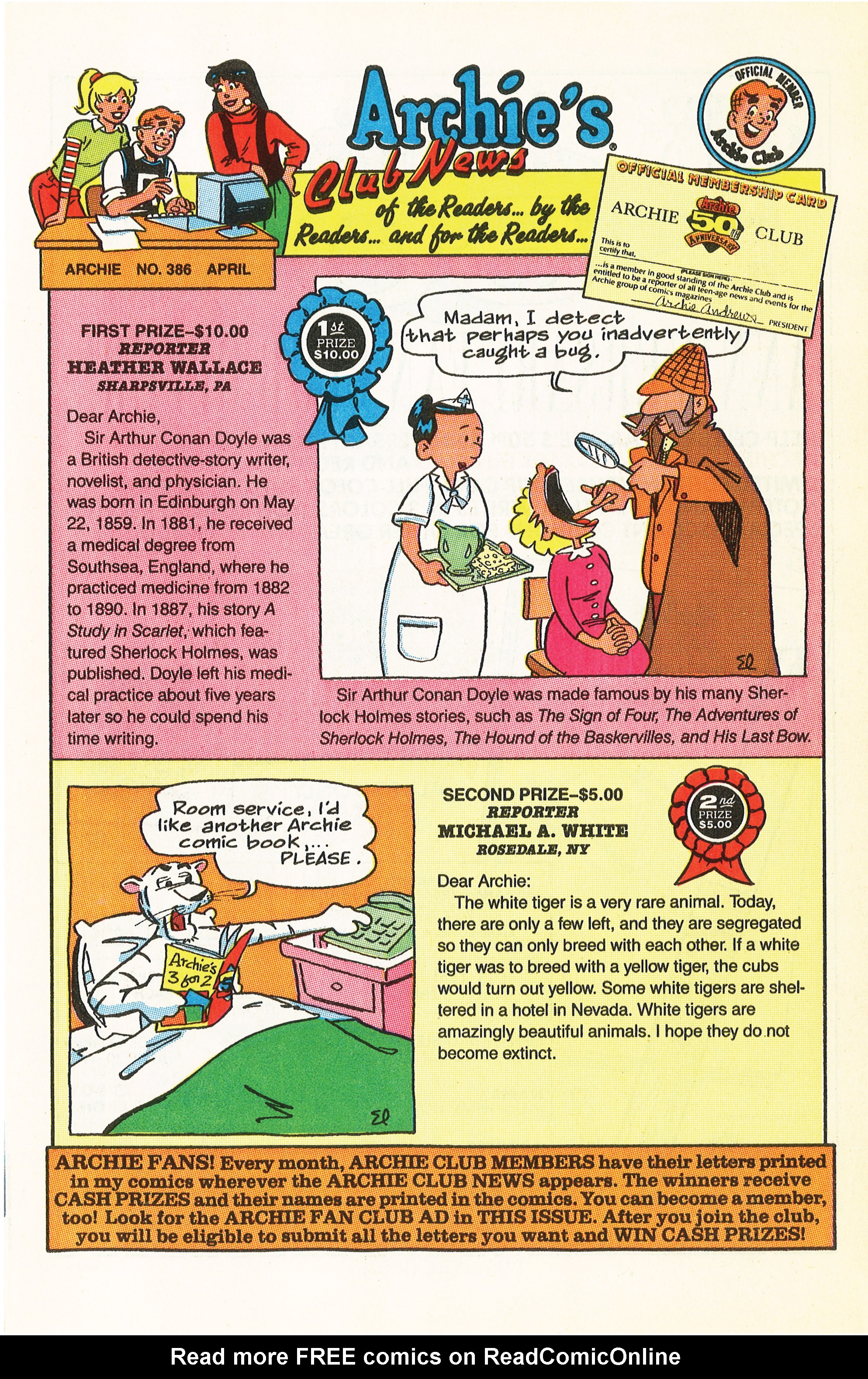 Read online Archie (1960) comic -  Issue #386 - 19