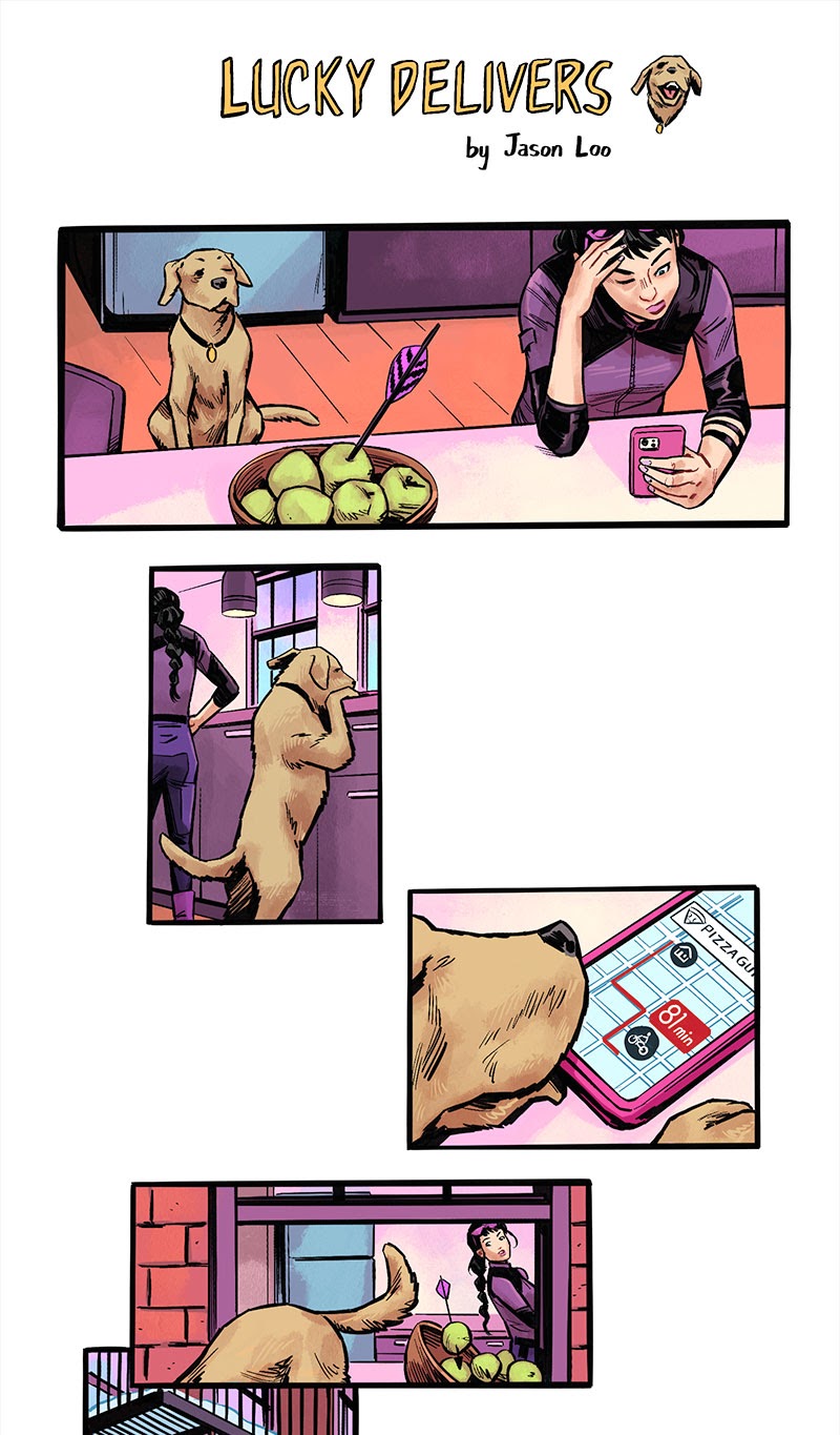 Read online Lucky the Pizza Dog: Infinity Comic comic -  Issue #1 - 3