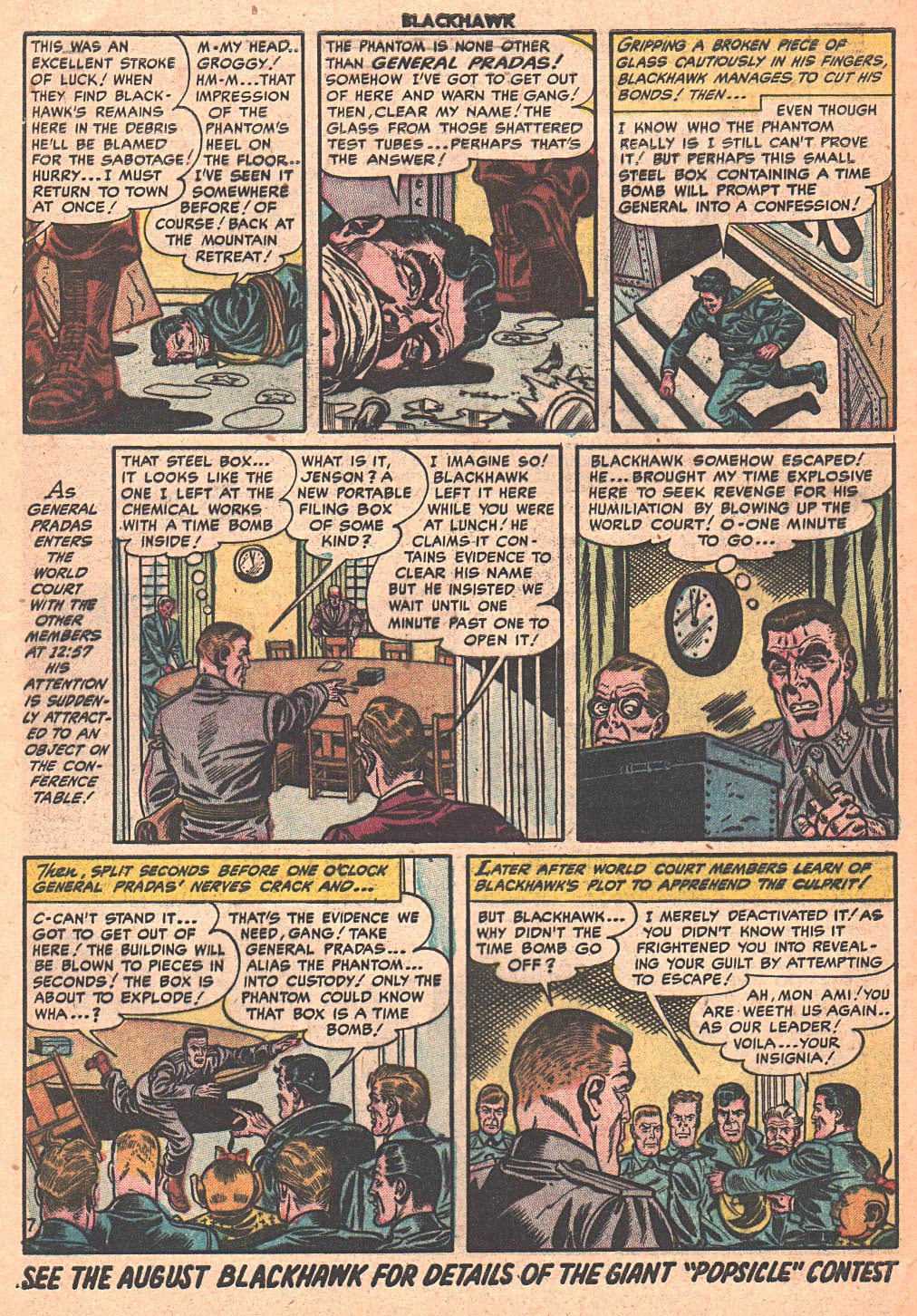 Read online Blackhawk (1957) comic -  Issue #78 - 32