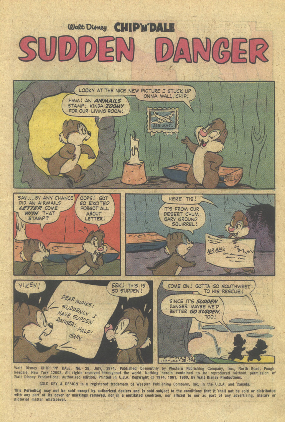 Read online Walt Disney Chip 'n' Dale comic -  Issue #28 - 3