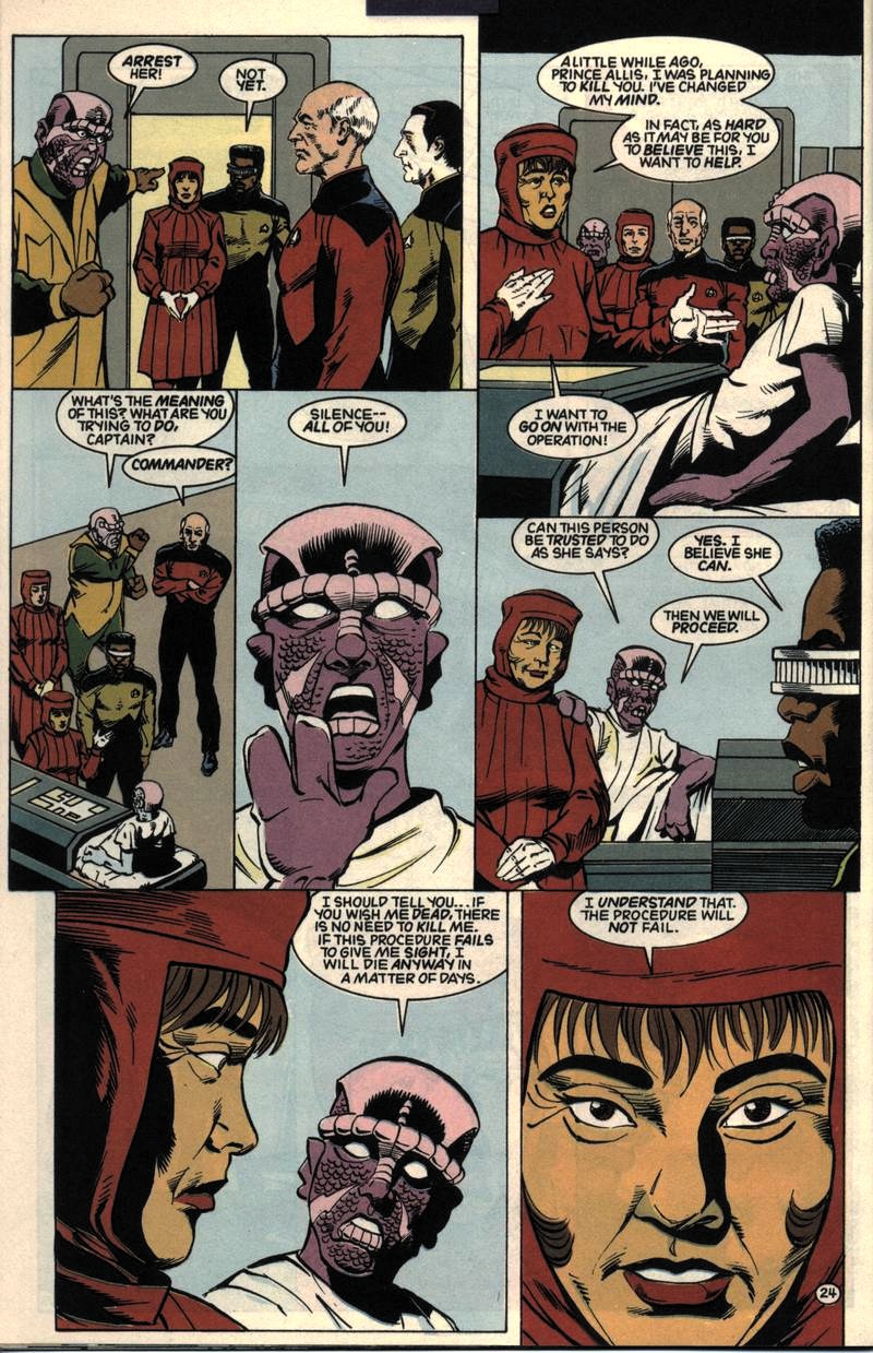 Read online Star Trek: The Next Generation (1989) comic -  Issue #45 - 25