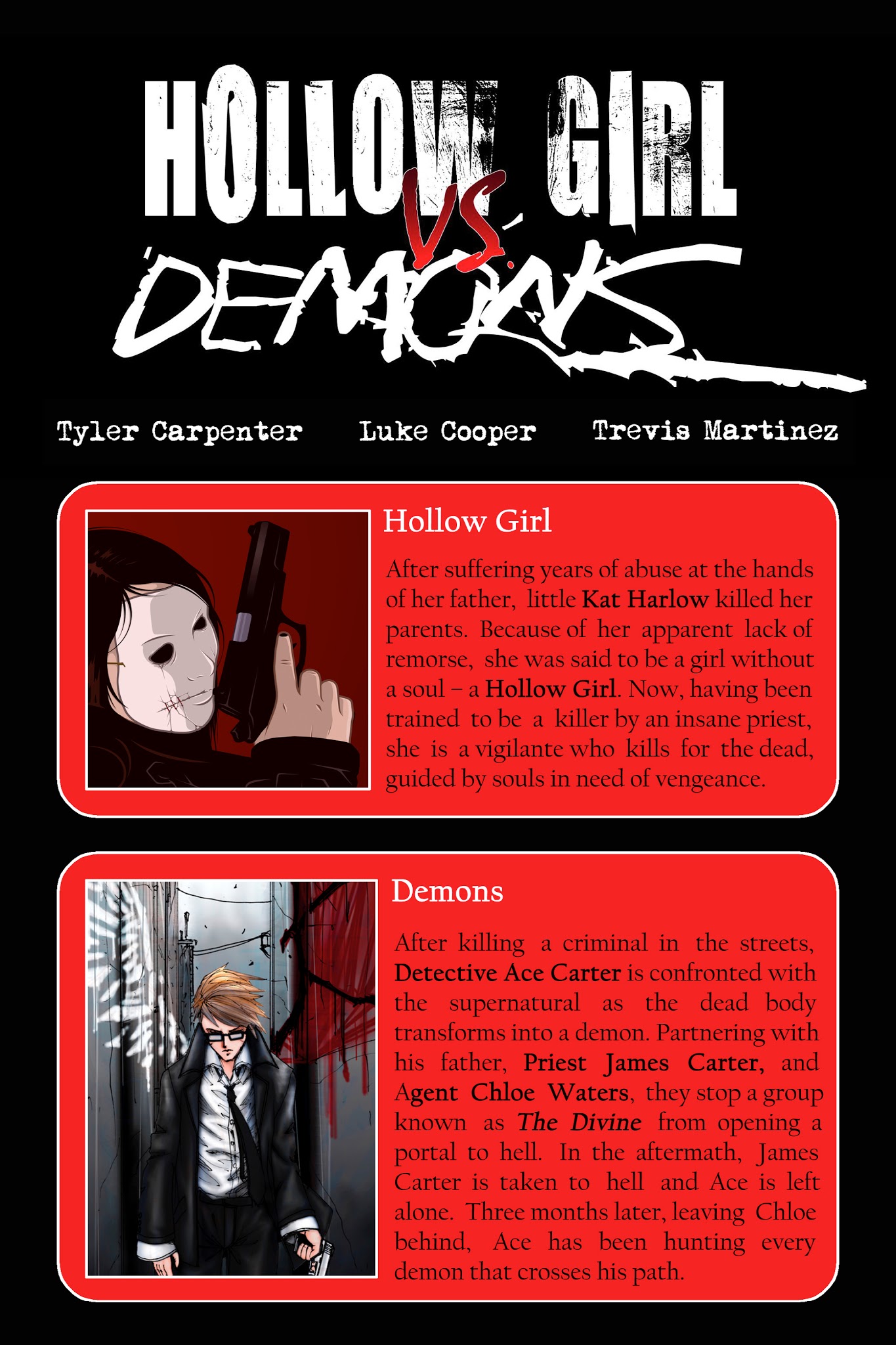 Read online Hollow Girl Vs. Demons comic -  Issue #1 - 2