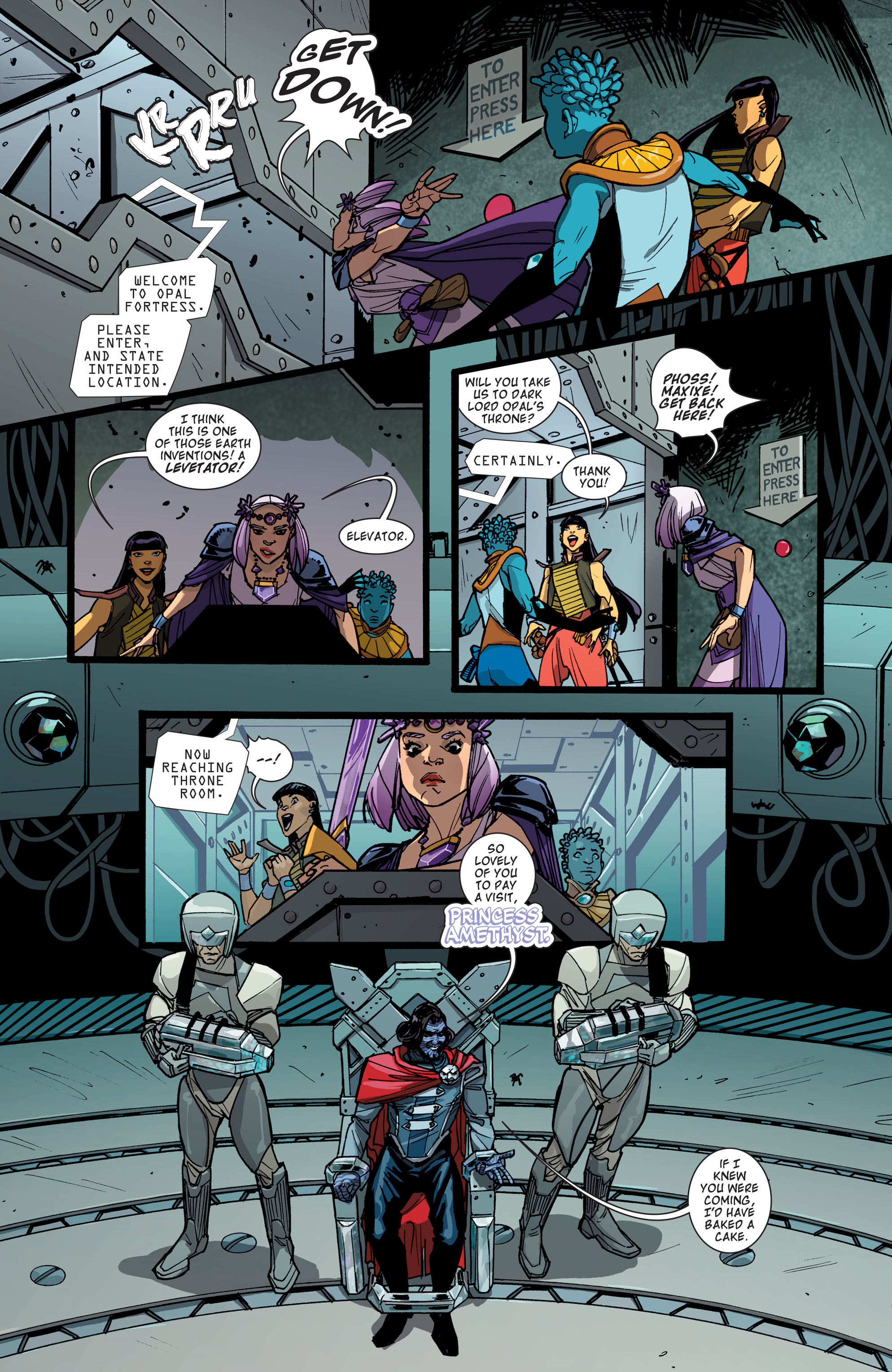 Read online Amethyst (2020) comic -  Issue #4 - 5