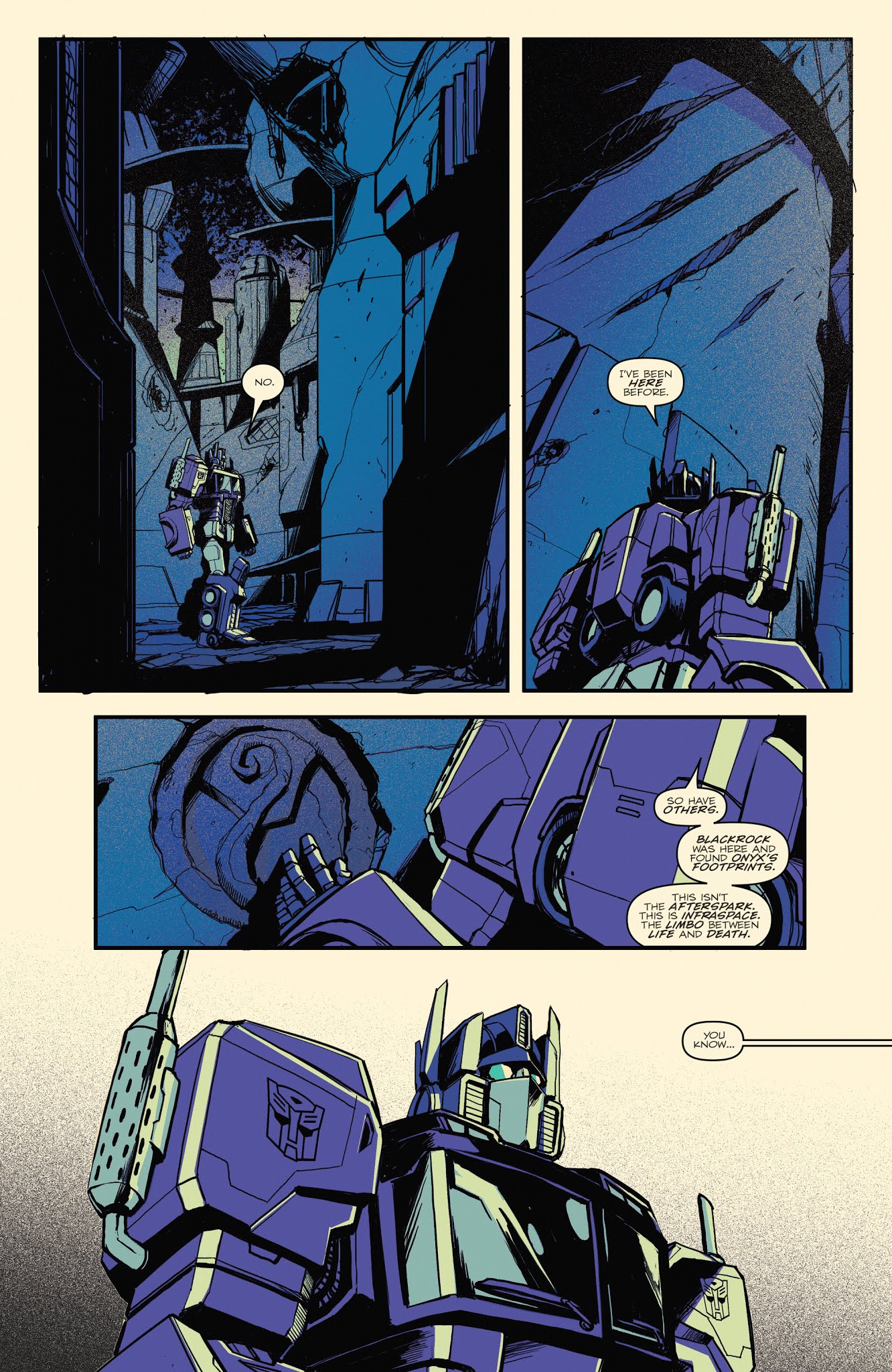 Read online Optimus Prime comic -  Issue #19 - 23