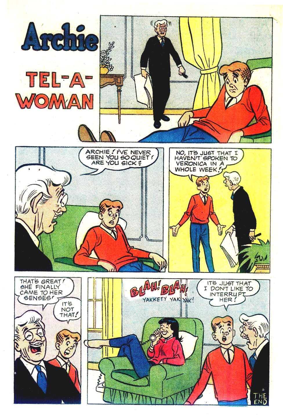 Read online Archie's Joke Book Magazine comic -  Issue #136 - 18