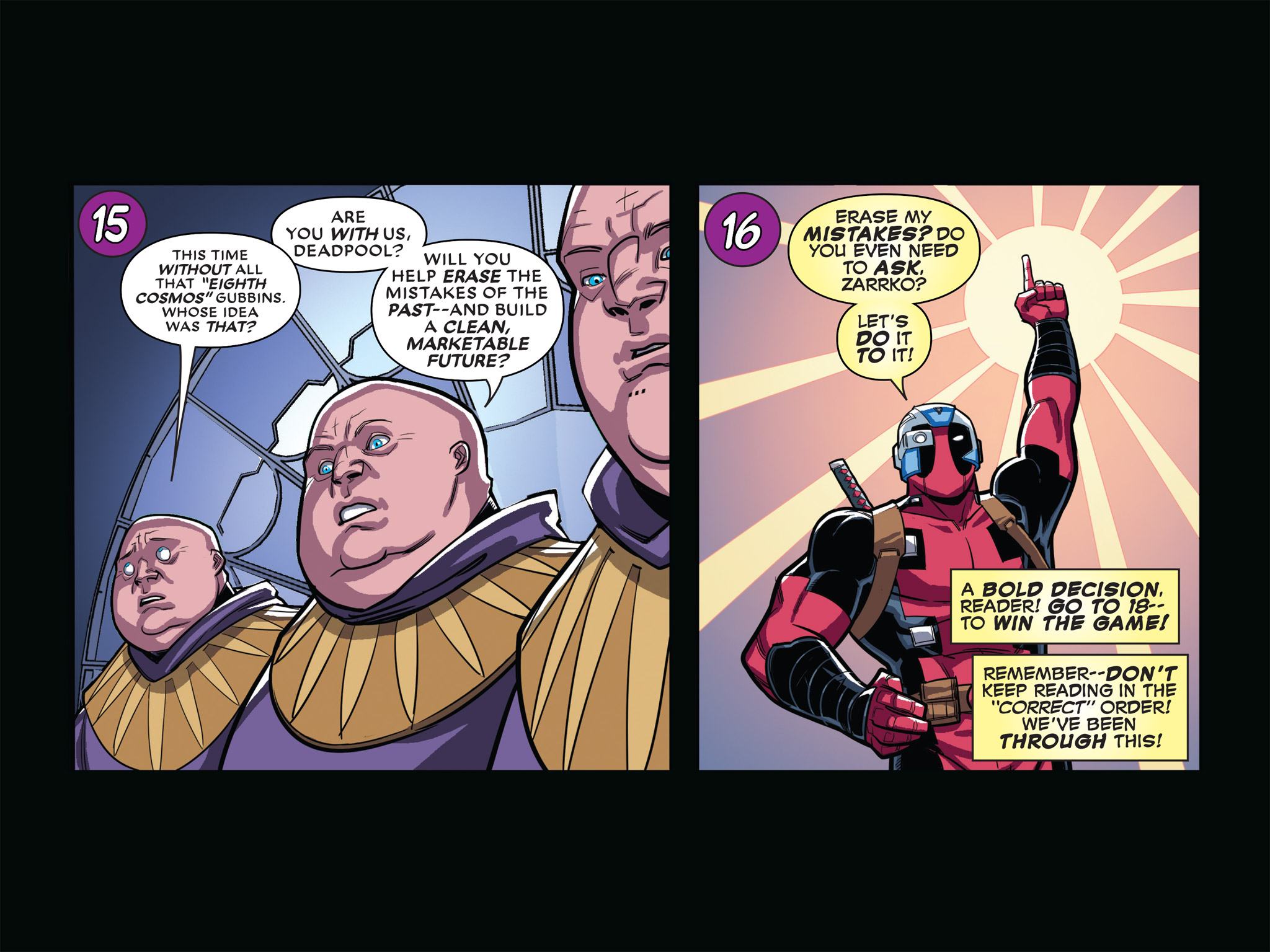 Read online You Are Deadpool comic -  Issue #5 - 19