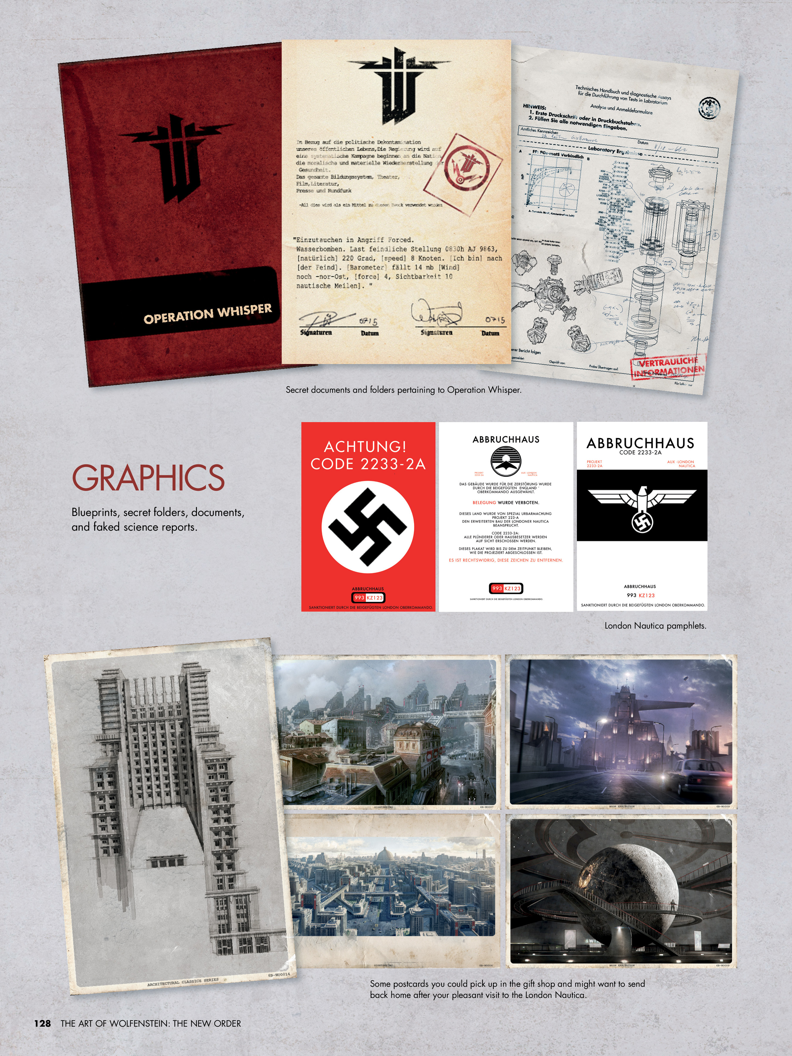 Read online The Art of Wolfenstein: The New Order comic -  Issue # TPB (Part 2) - 20