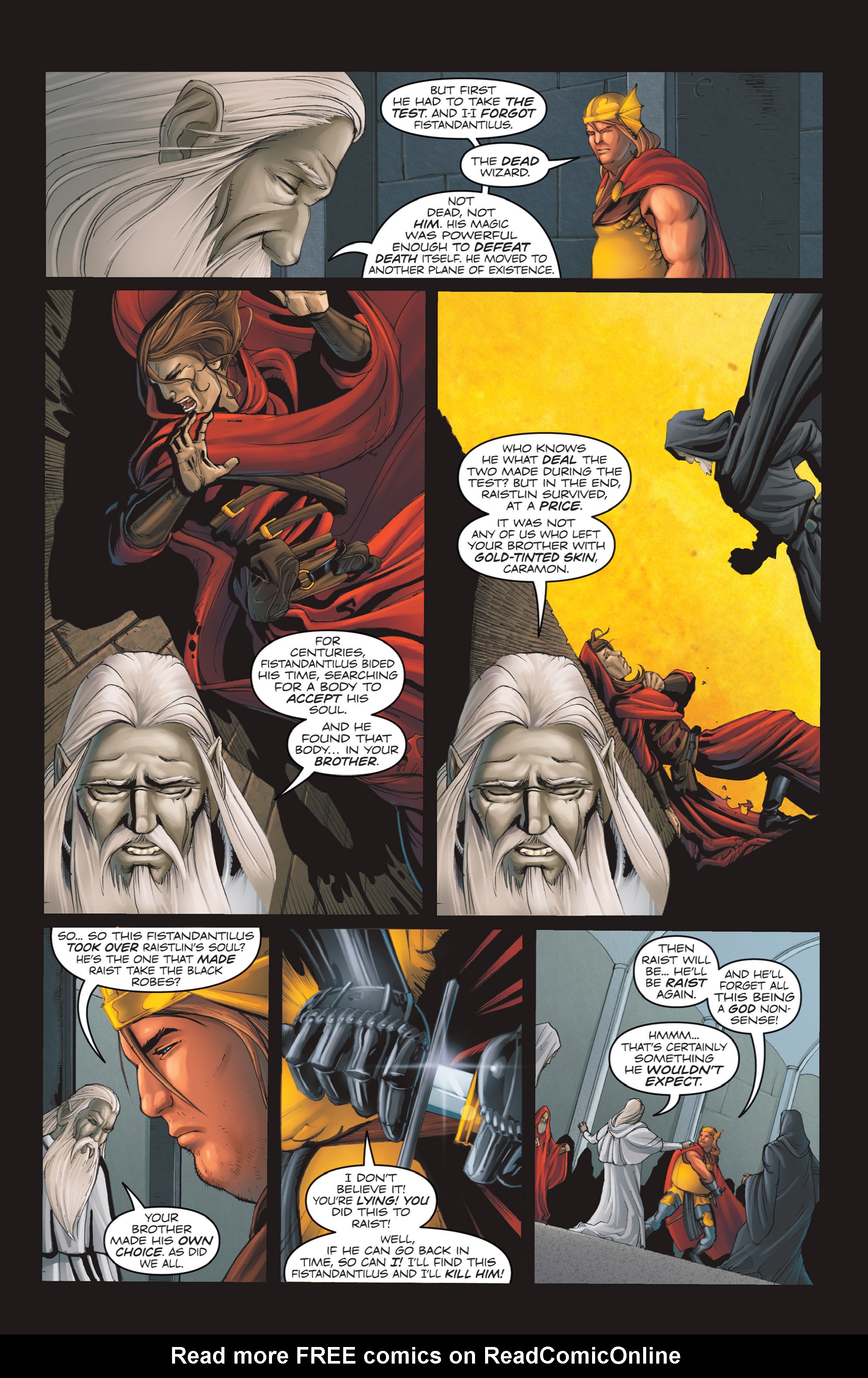 Read online Dragonlance Legends: Time of the Twins comic -  Issue # TPB - 58