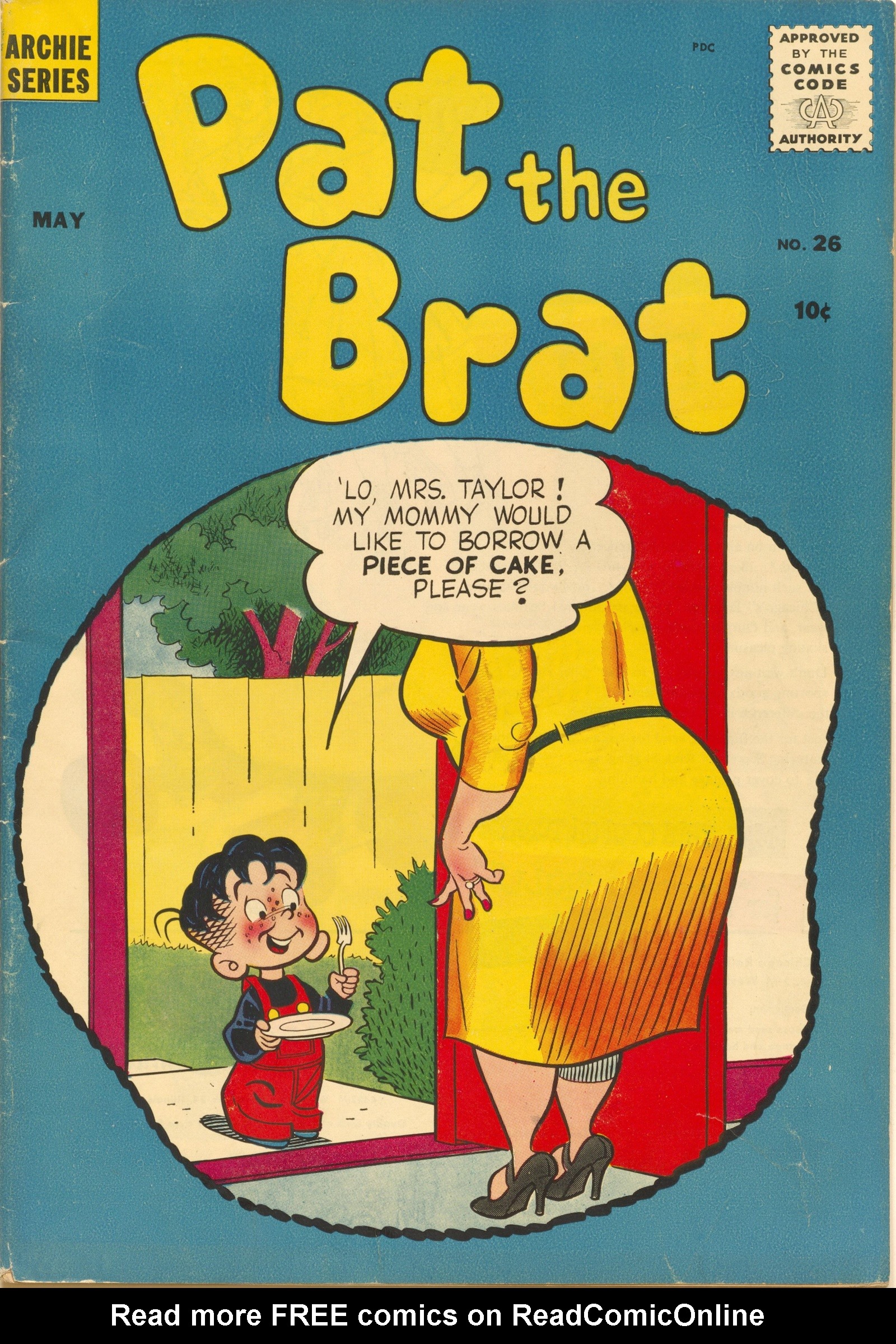 Read online Pat the Brat comic -  Issue #26 - 1