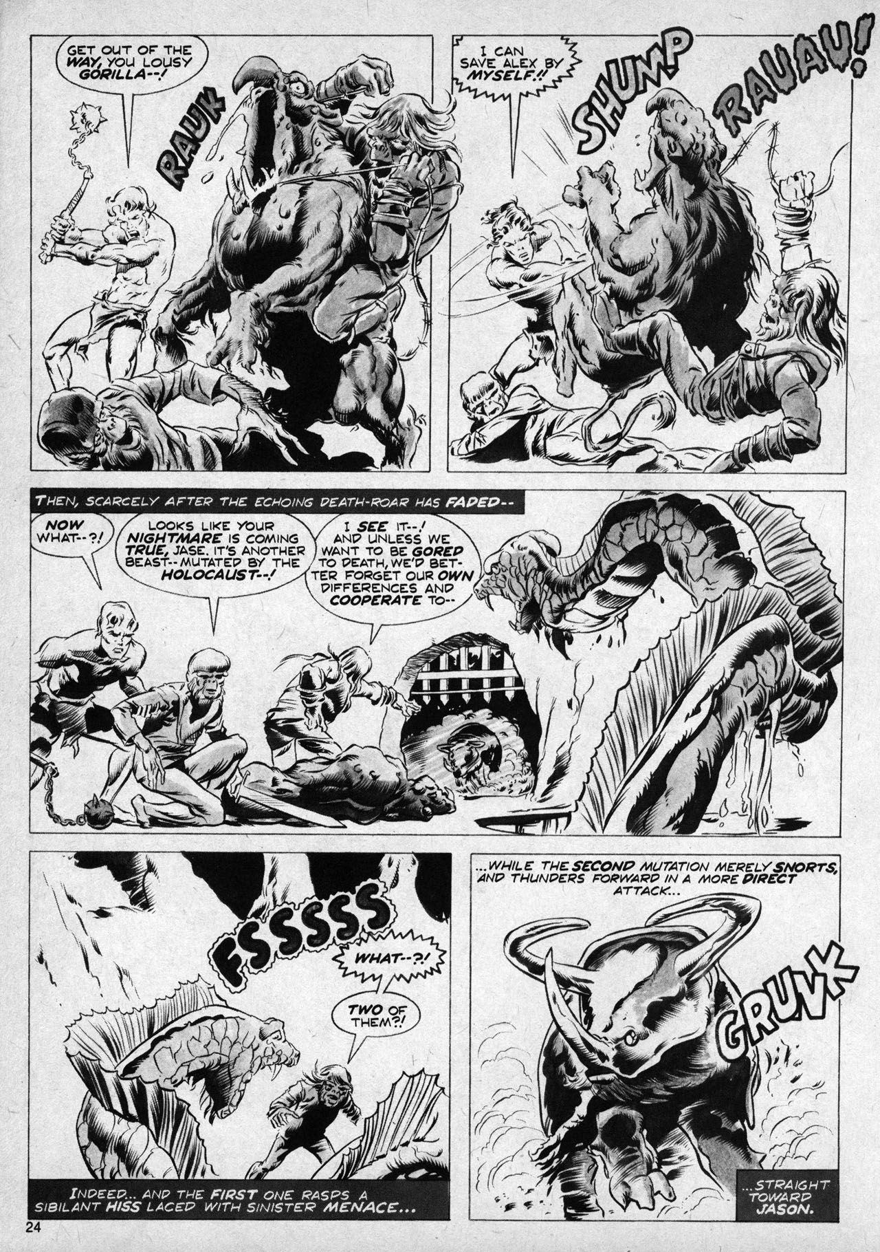 Read online Planet of the Apes comic -  Issue #3 - 24