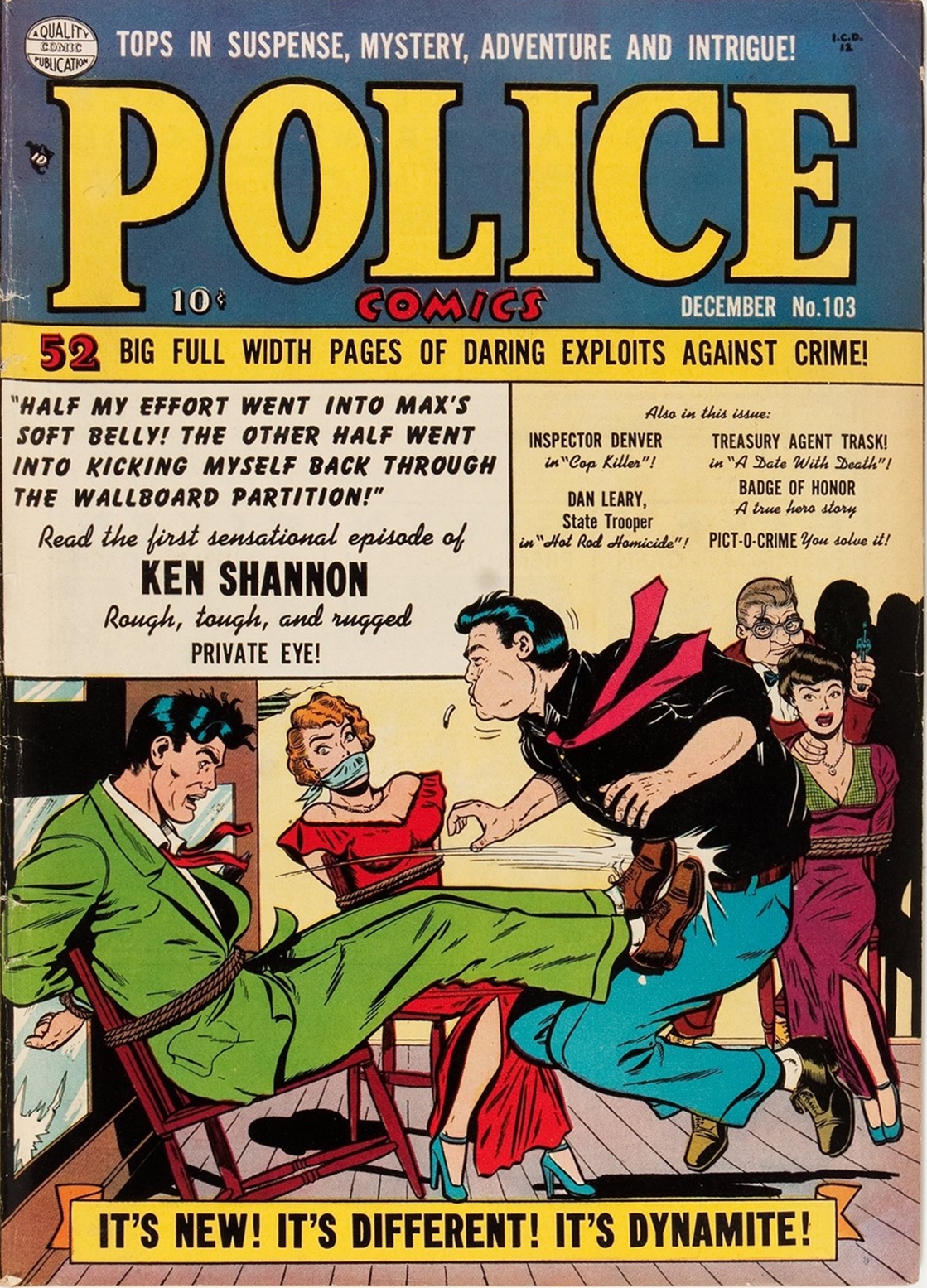 Read online Police Comics comic -  Issue #103 - 1
