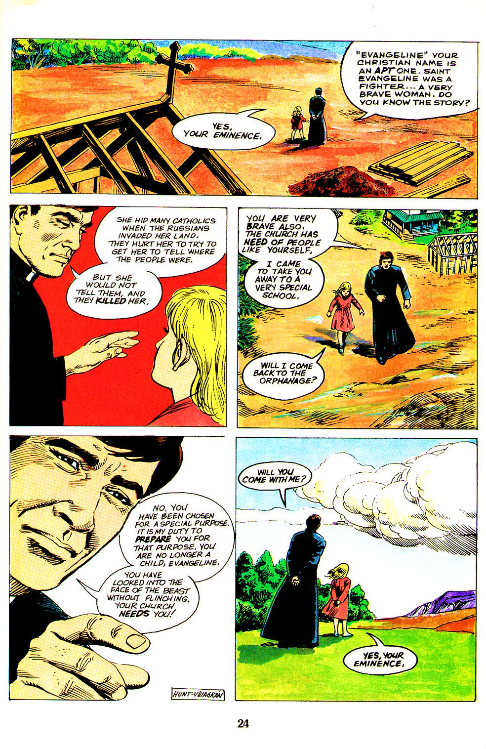 Read online Evangeline comic -  Issue #2 - 27