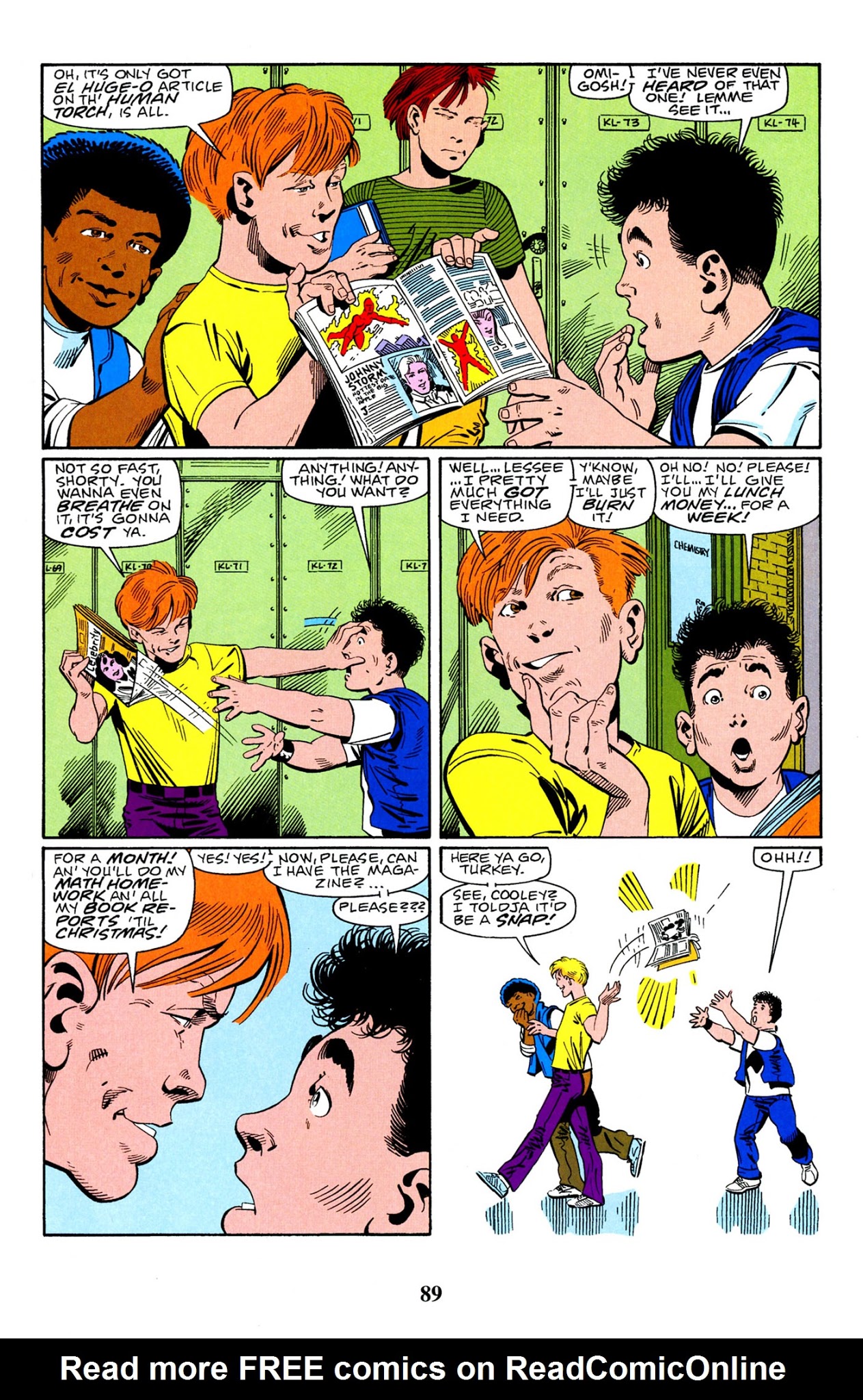 Read online Fantastic Four Visionaries: John Byrne comic -  Issue # TPB 7 - 90