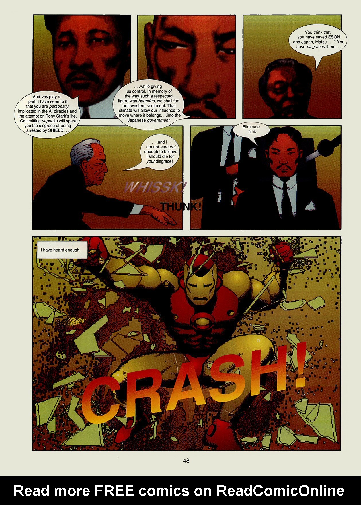 Read online Marvel Graphic Novel comic -  Issue #33 - Iron Man - Crash - 49