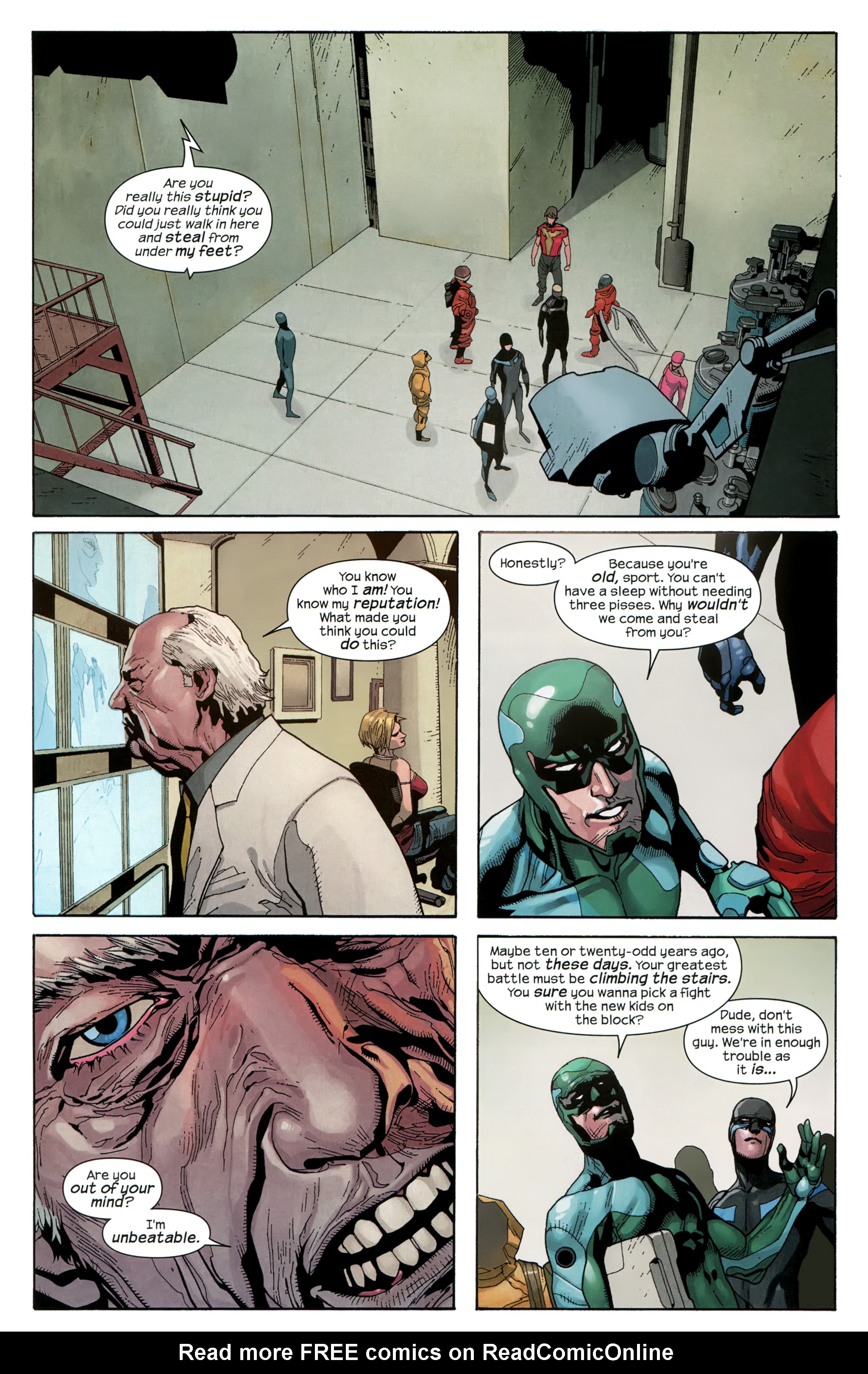 Read online Supercrooks comic -  Issue #4 - 17