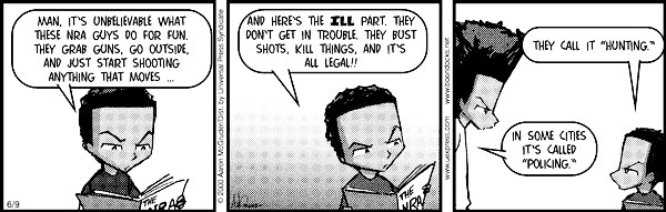 Read online The Boondocks Collection comic -  Issue # Year 2000 - 161