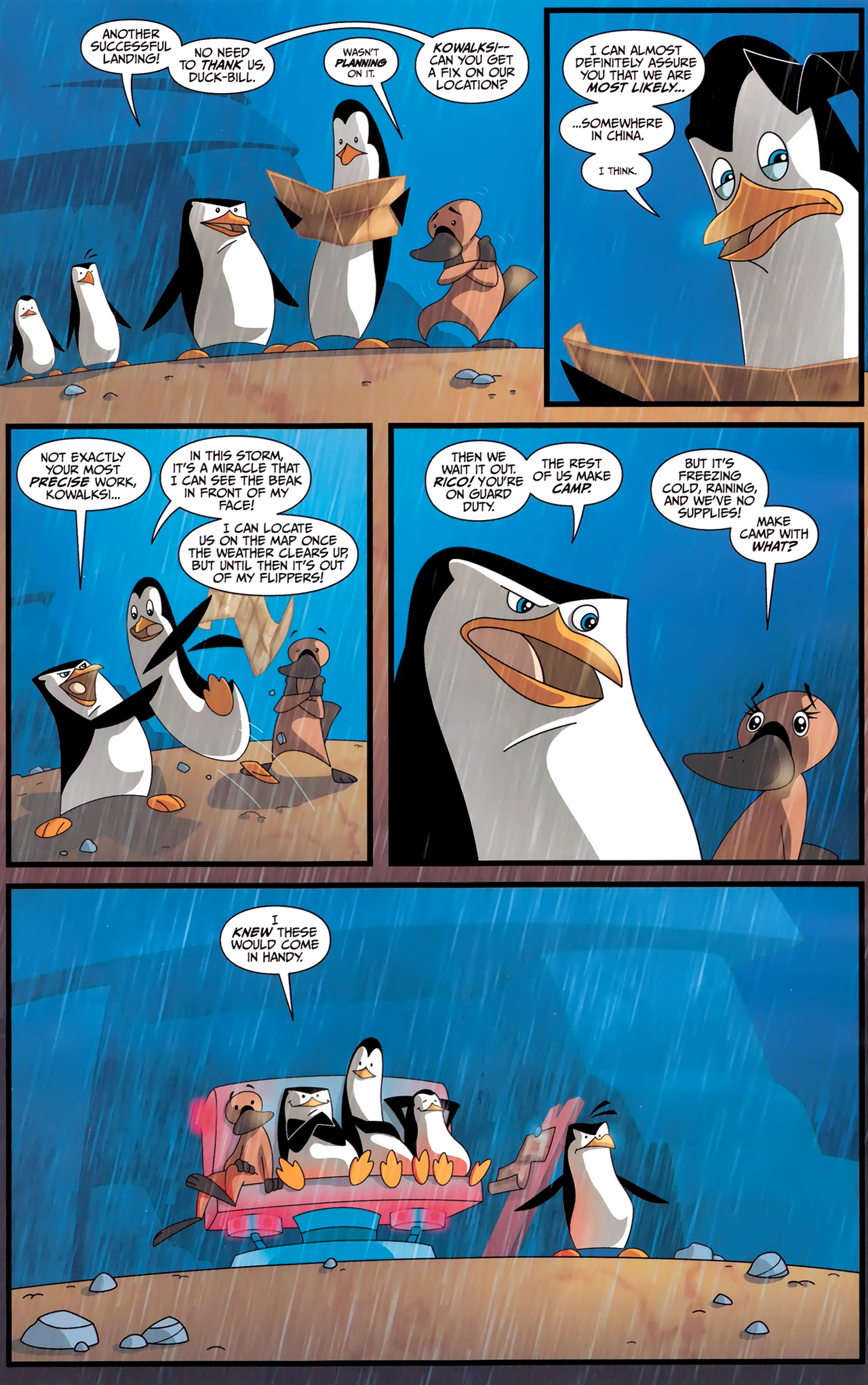 Read online Penguins of Madagascar comic -  Issue #3 - 7