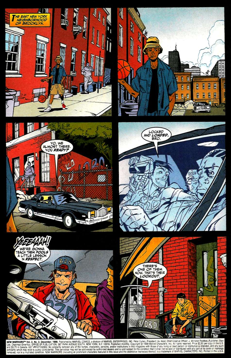 Read online New Warriors (1999) comic -  Issue #3 - 3
