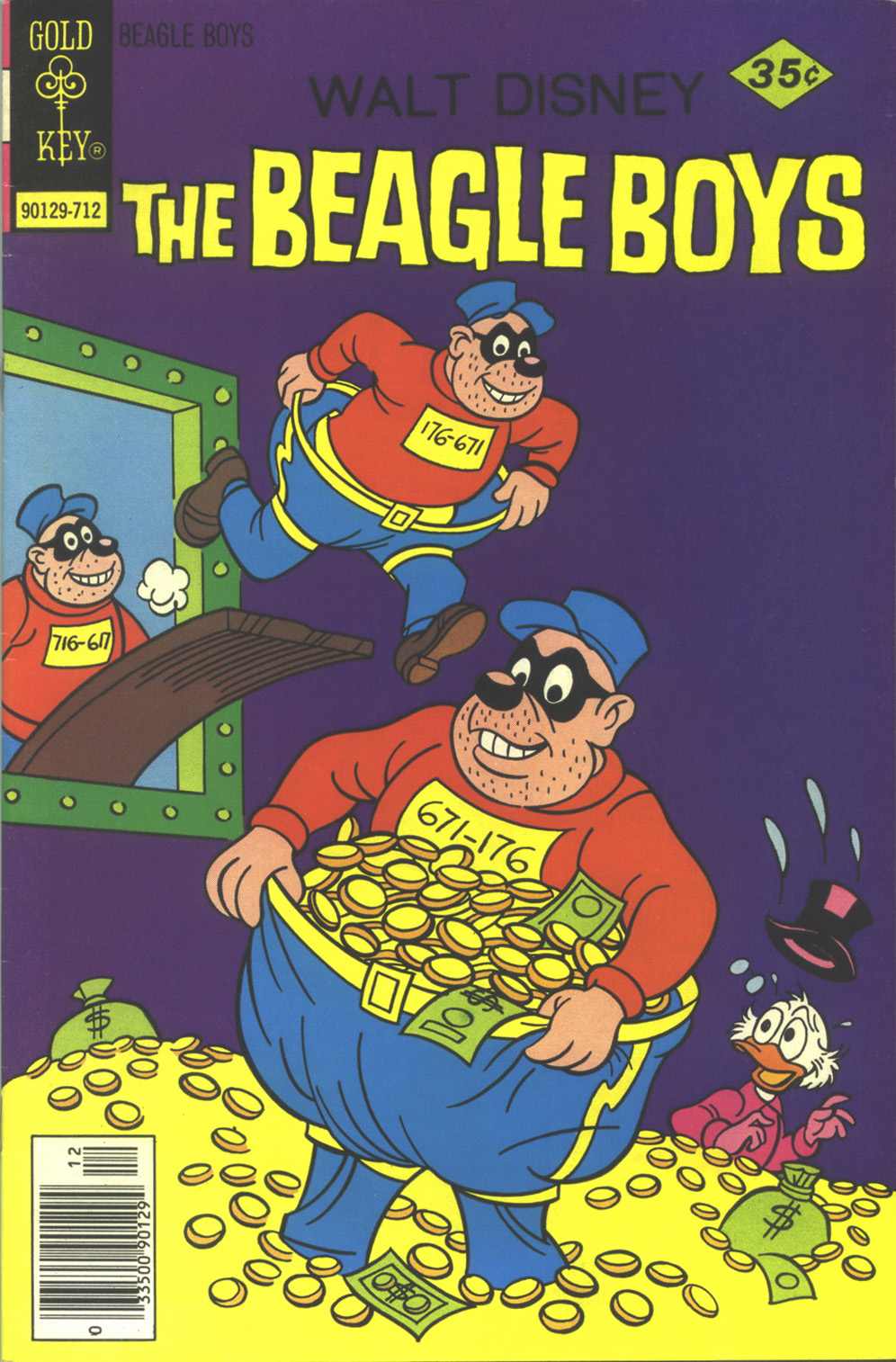 Read online Walt Disney THE BEAGLE BOYS comic -  Issue #39 - 1