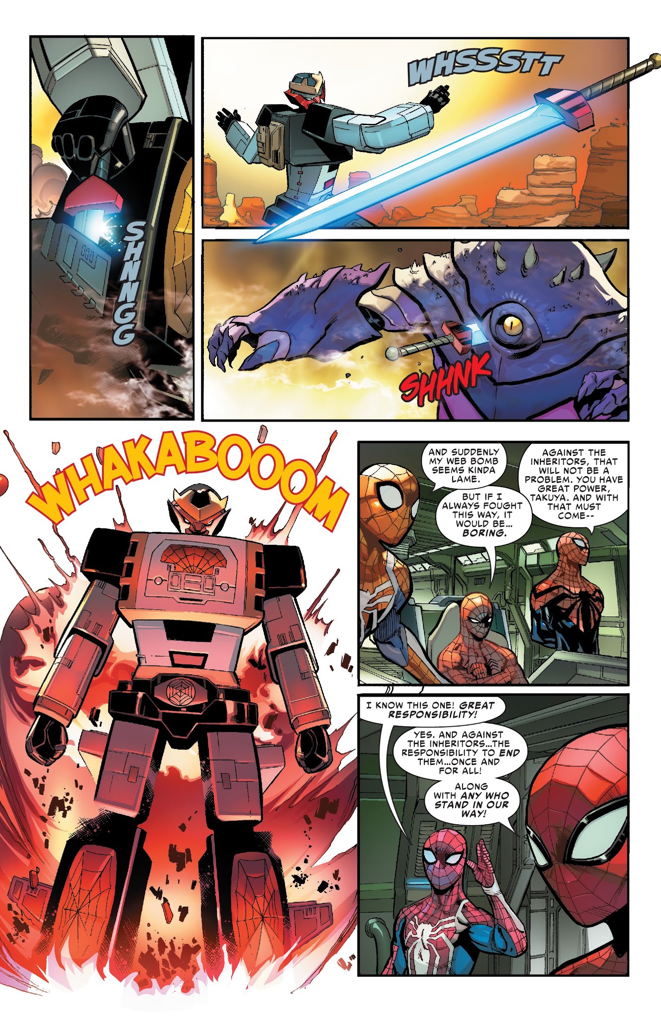 Read online Spider-Geddon comic -  Issue #3 - 6